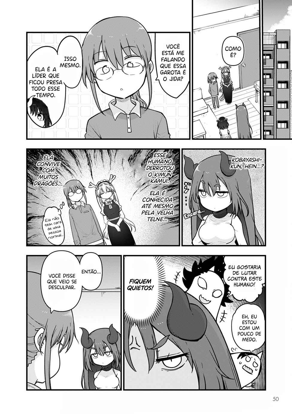 Kobayashi-san Chi no Maid Dragon Chapter 122 - Page 3