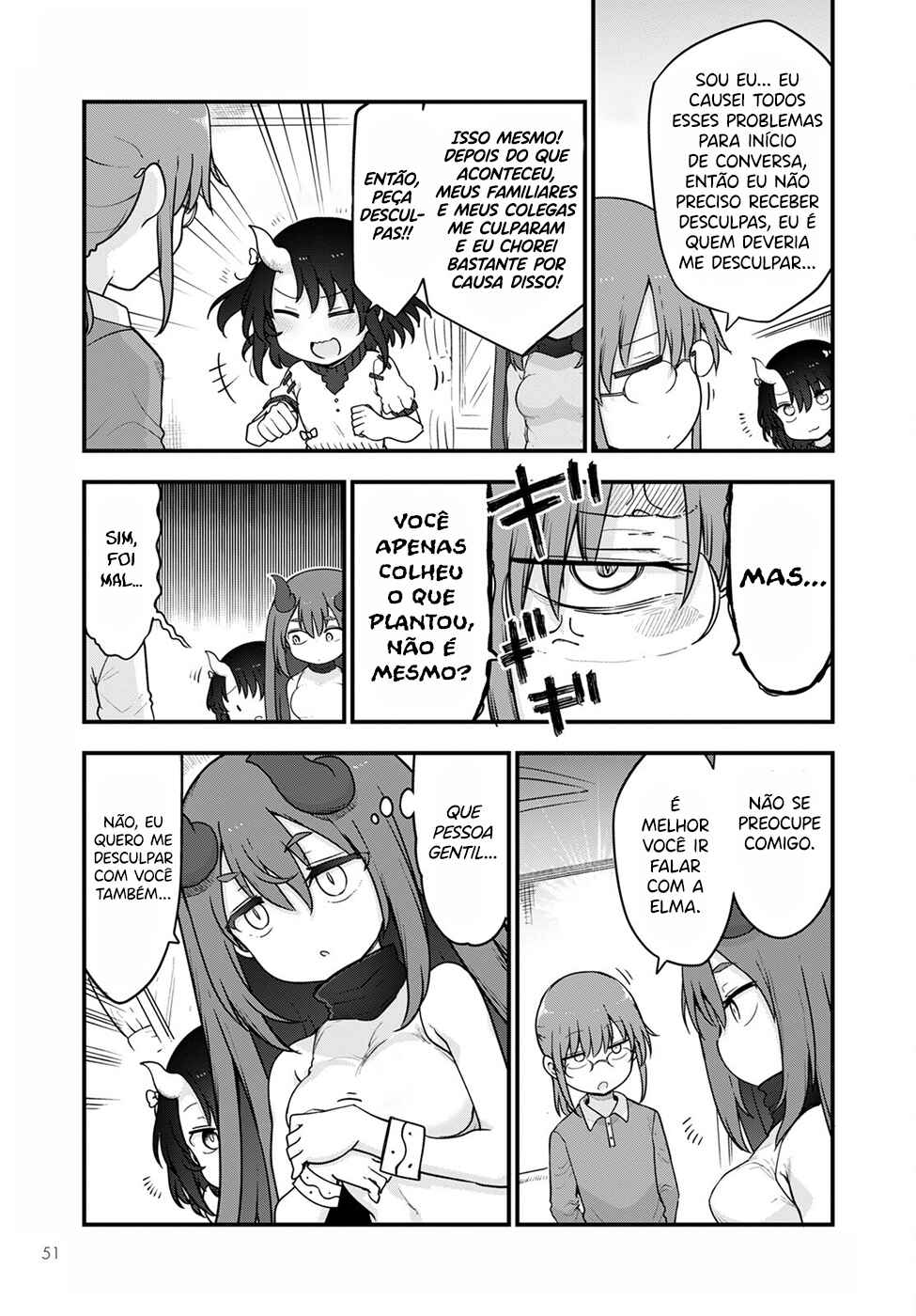 Kobayashi-san Chi no Maid Dragon Chapter 122 - Page 4