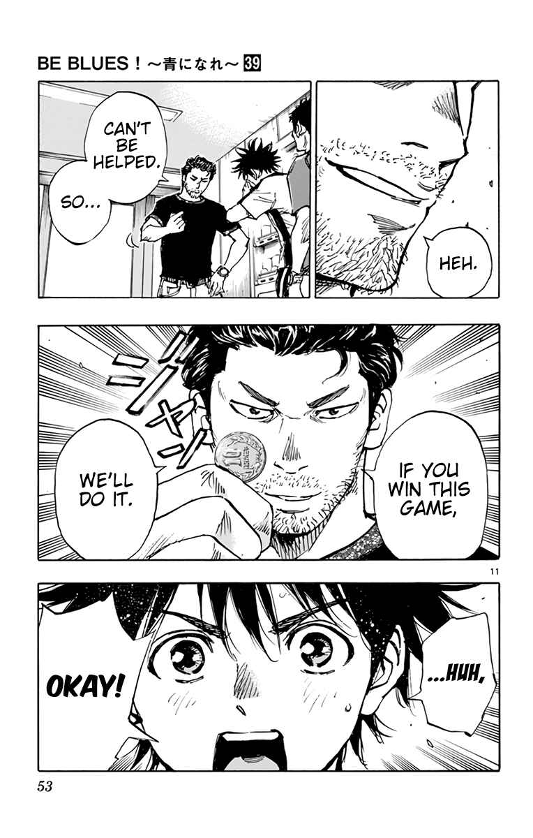 BE BLUES ~Ao ni Nare~ Chapter 382 - Page 12
