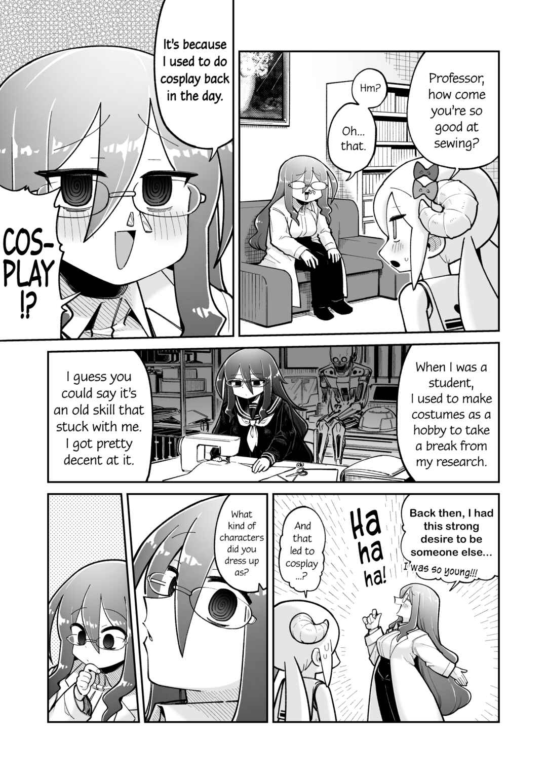 Osana Robot to Abunai Hakase Chapter 32 - Page 1