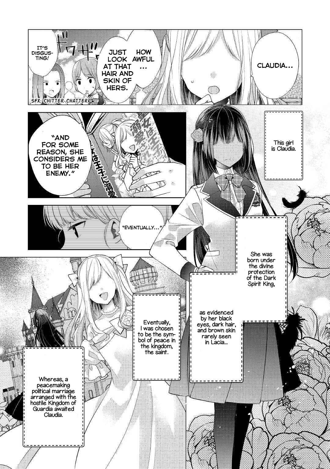 I'm Not a Villainess!! Just Because I Can Control Darkness, Doesn't Mean I'm a Villain Chapter 1 - Page 3