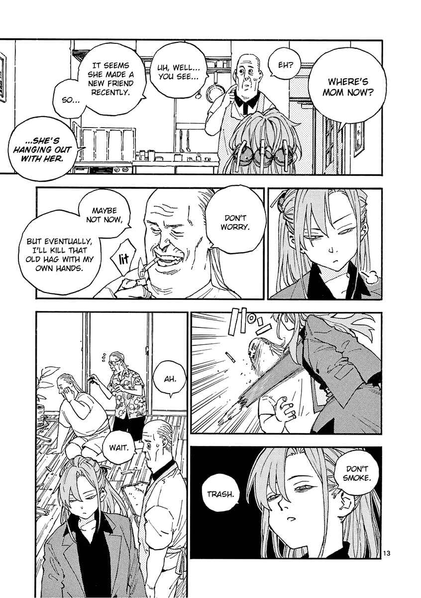 Koroshiya wa Kyou mo BBA o Korosenai. Chapter 18 - Page 13