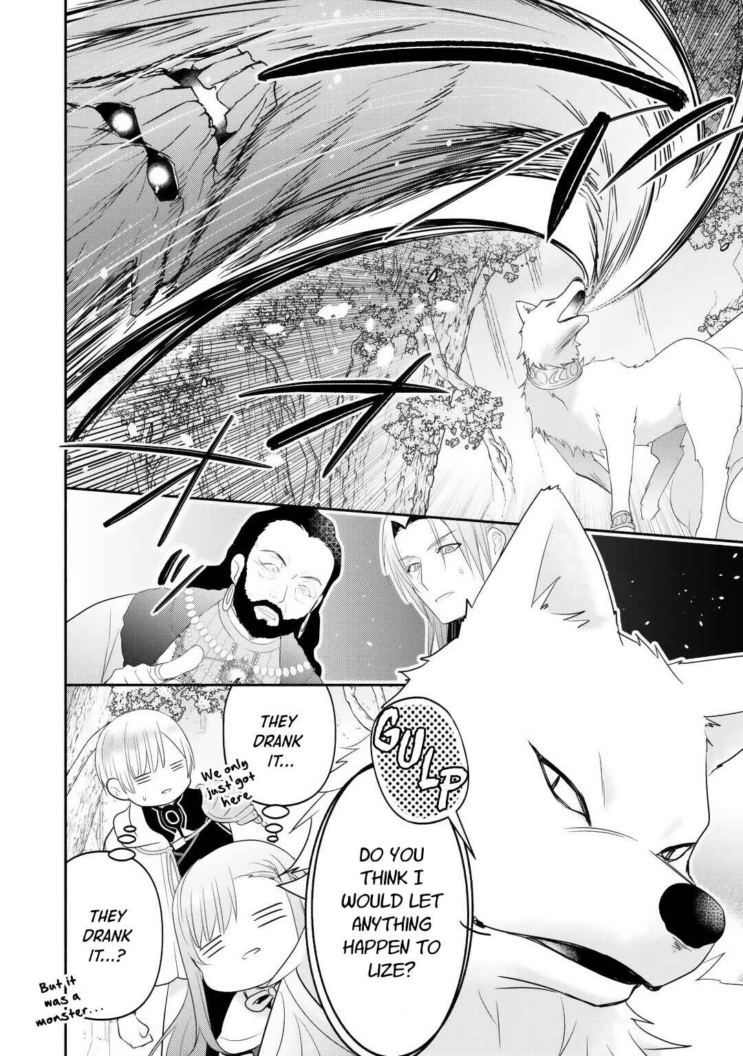 Tensei Youjo.: Shinjuu to Ouji to, Saikyou no Oji-san Youhei-dan no Naka de Ikiru Chapter 13 - Page 14