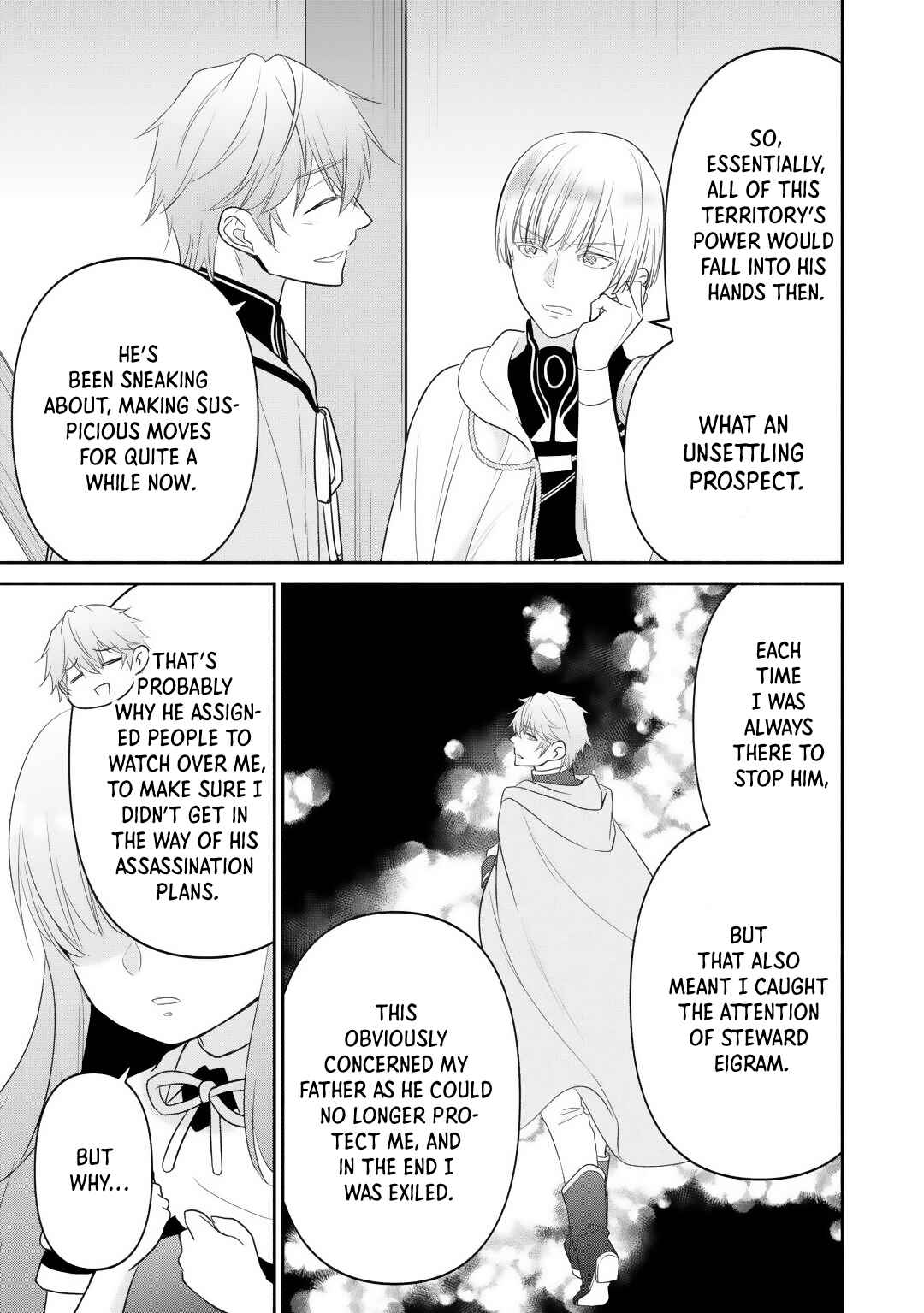 Tensei Youjo.: Shinjuu to Ouji to, Saikyou no Oji-san Youhei-dan no Naka de Ikiru Chapter 13 - Page 3