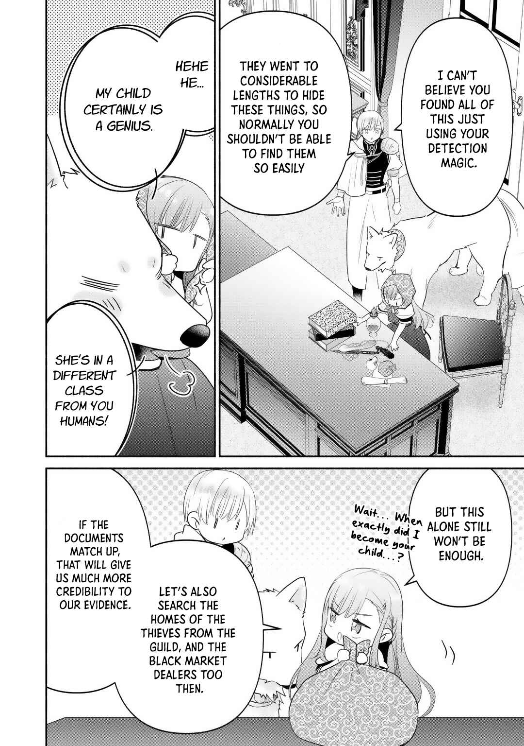 Tensei Youjo.: Shinjuu to Ouji to, Saikyou no Oji-san Youhei-dan no Naka de Ikiru Chapter 13 - Page 8