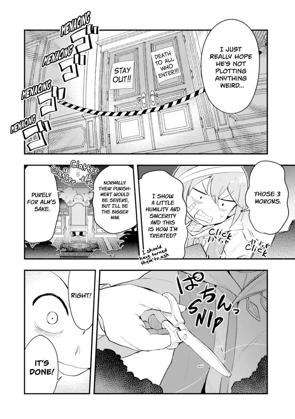 Hai Kouen no Homeless Seijo Chapter 7.1 - Page 10
