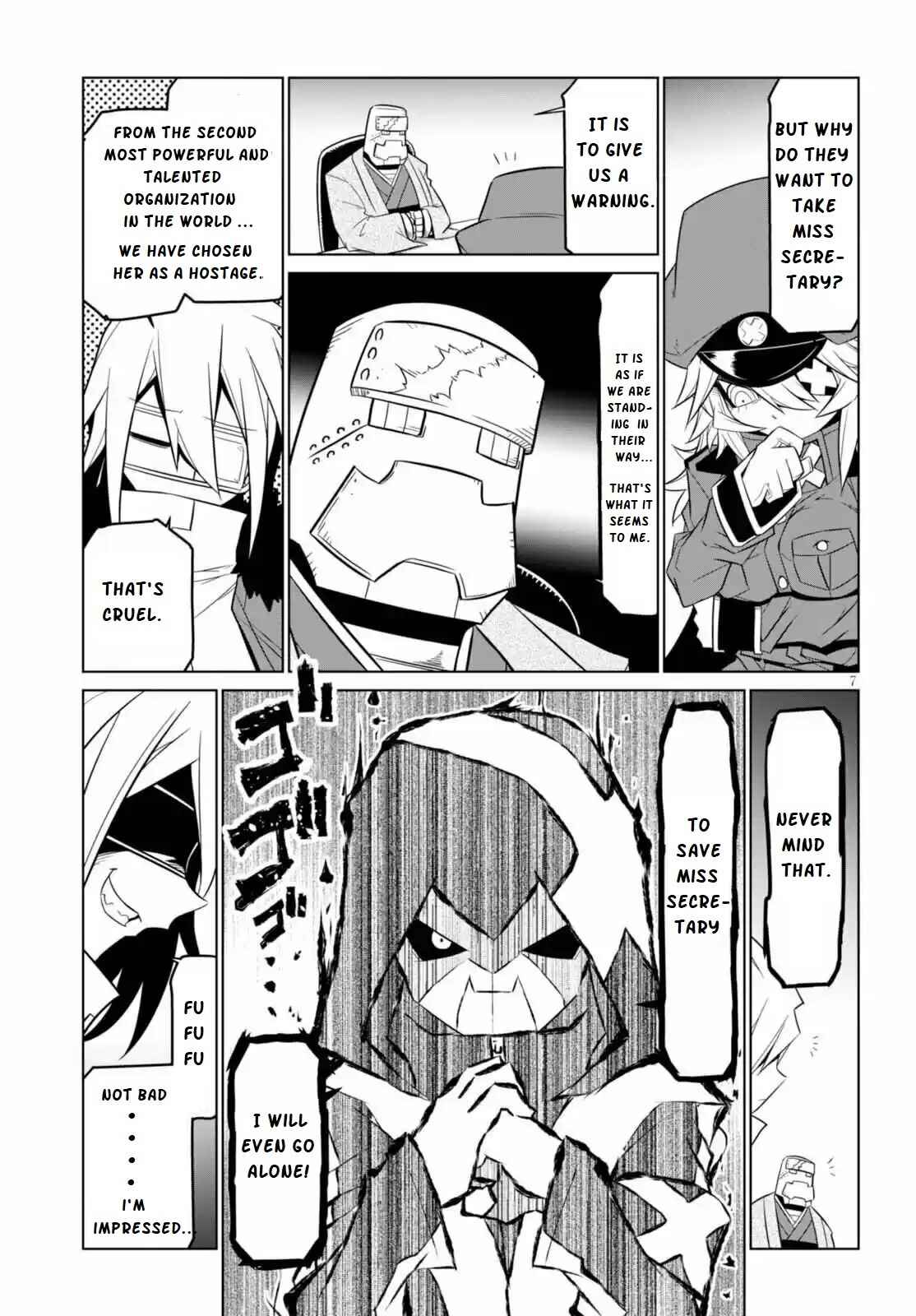 Zannen Onna Kanbu Black General-san Chapter 58 - Page 8