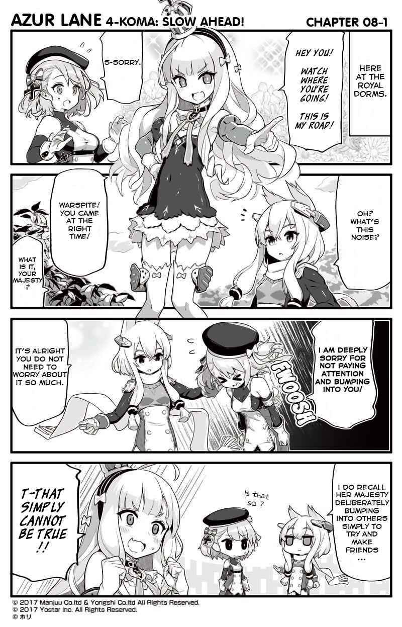 Azur Lane: Bisoku Zensin! Chapter 8 - Page 1