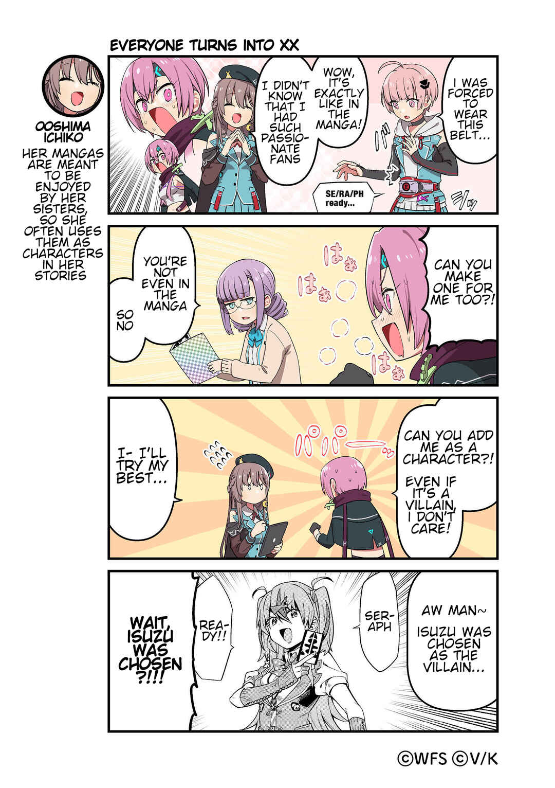 Heaven Burns Red Official 4-Koma Chapter 126 - Page 1