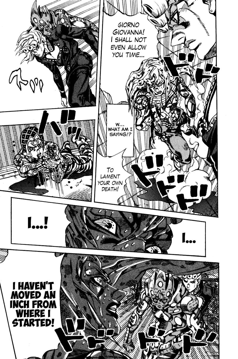JoJo no Kimyou na Bouken: Part 5 - Ougon no Kaze Chapter 148 - Page 15