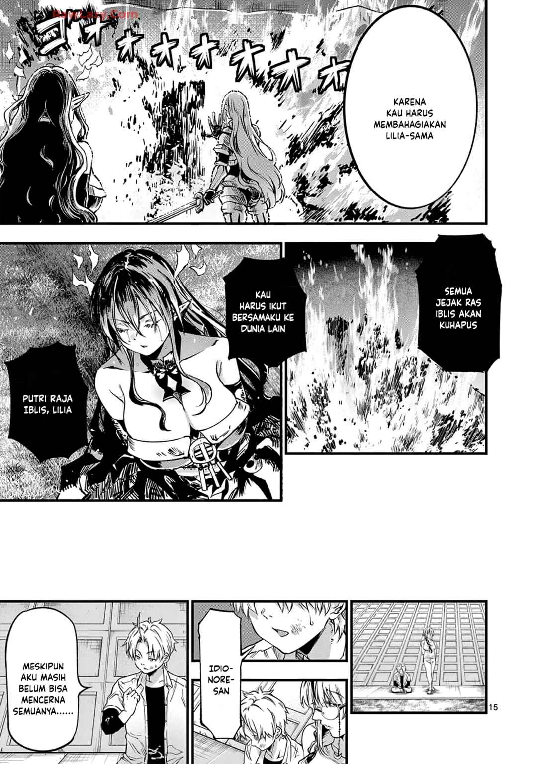 Lilia · Pregnant · The · World · End Chapter 34 - Page 17