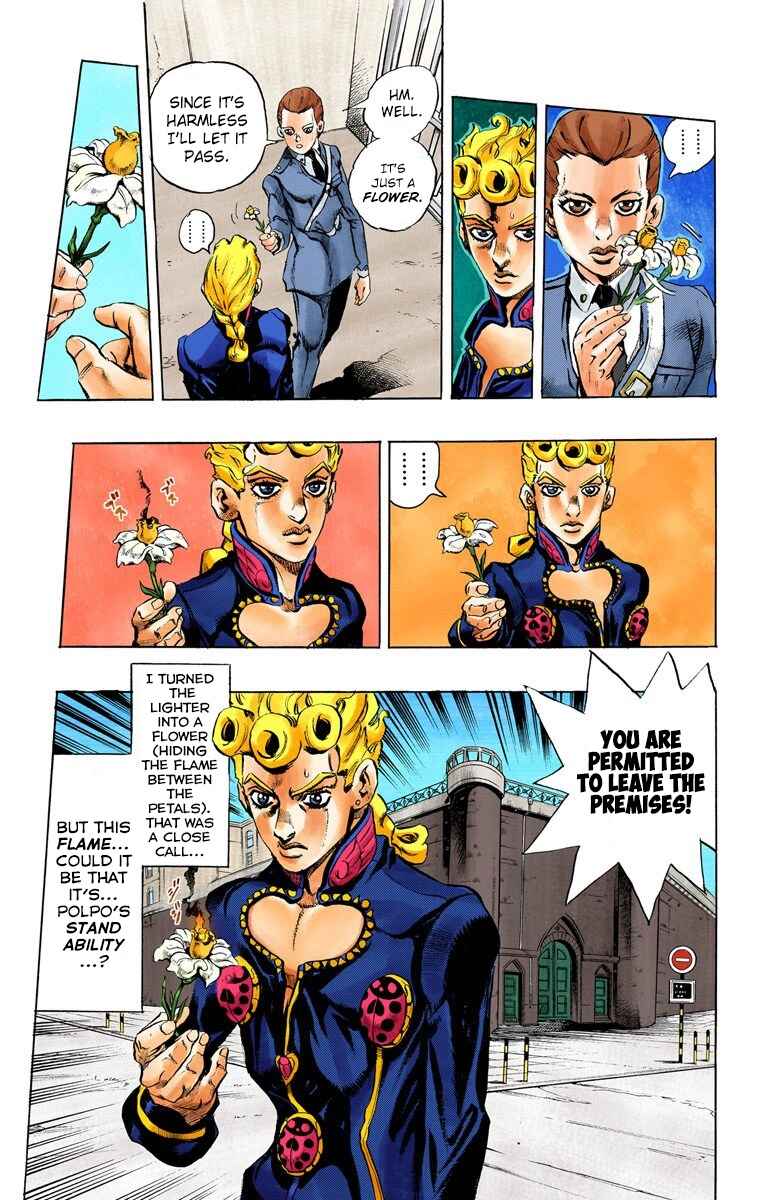 JoJo no Kimyou na Bouken: Part 5 - Ougon no Kaze Color-ban Chapter 10 - Page 20