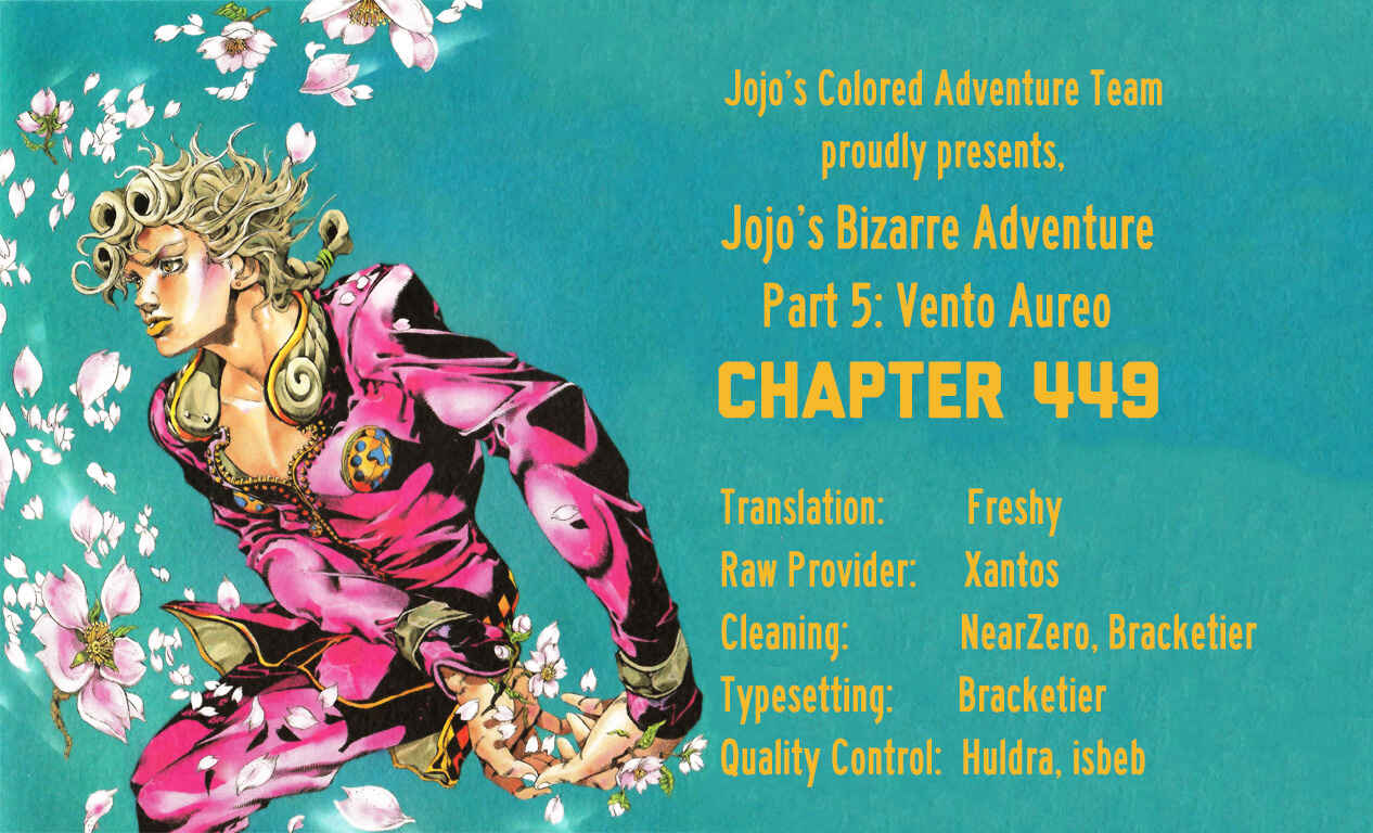 JoJo no Kimyou na Bouken: Part 5 - Ougon no Kaze Color-ban Chapter 10 - Page 21