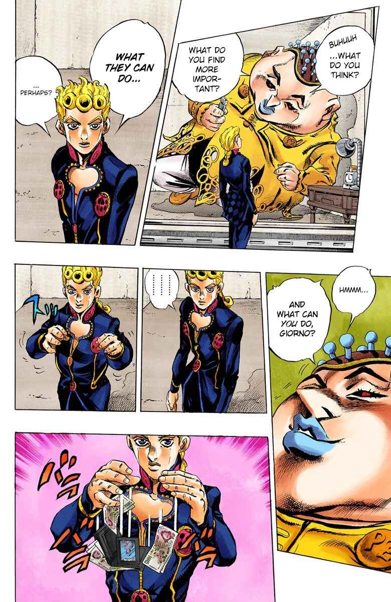 JoJo no Kimyou na Bouken: Part 5 - Ougon no Kaze Color-ban Chapter 10 - Page 5