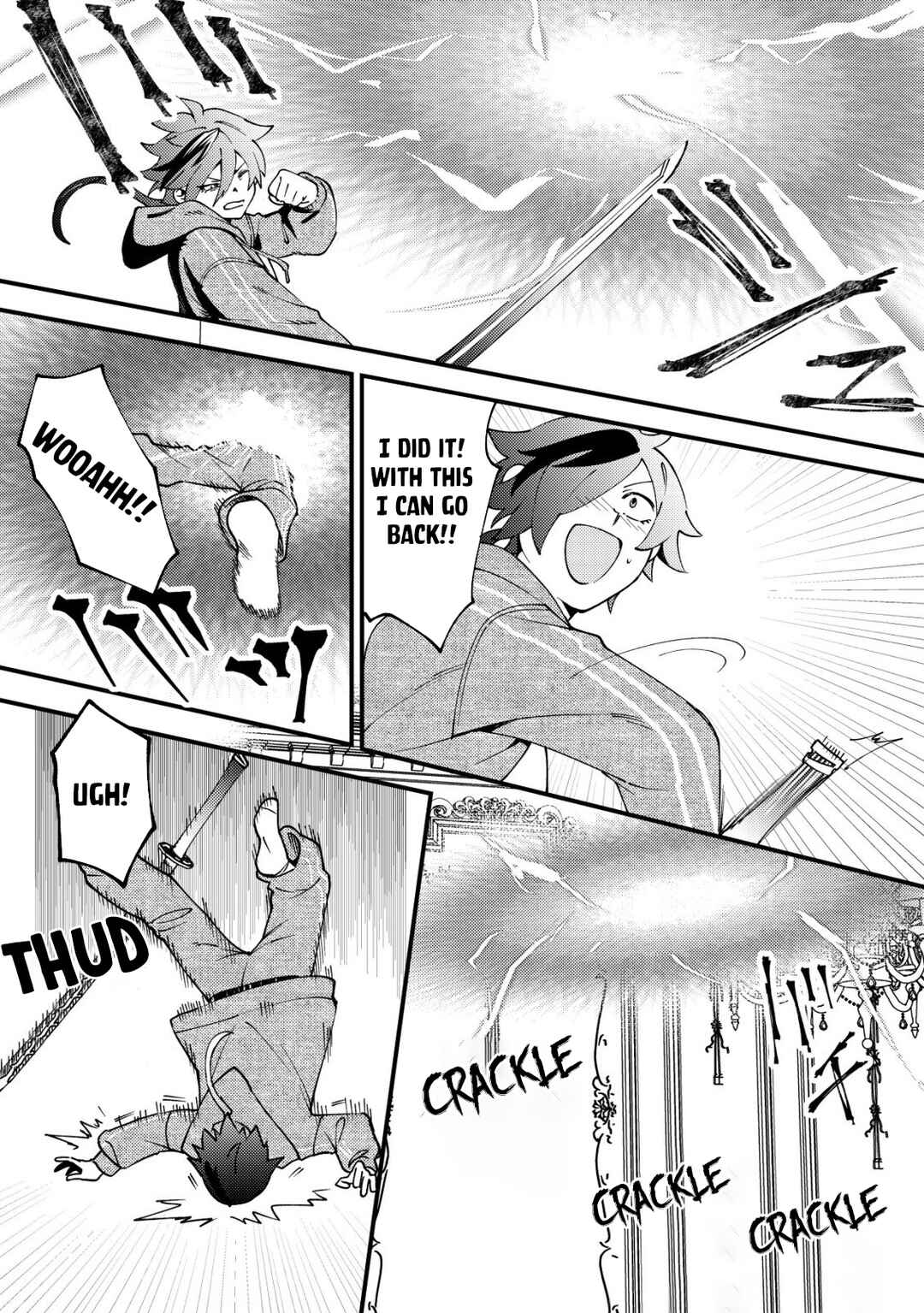Tsuuhan de Katta Youtou ga Gachi datta ~Tameshizuri Shitara Kuukan ga Sakete Isekai ni Tobasareta Ageku, Densetsu no Yuusha da to Kanchigai Sarete Komatteimasu~ Chapter 1 - Page 26