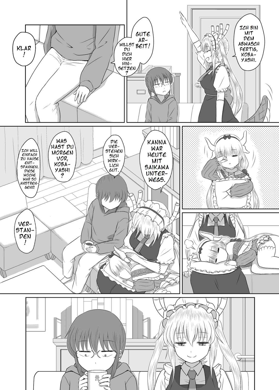 Kobayashi-san Chi no Maid Dragon - Don't Call Me Chorogon: Expressing Your Love is Important. (Doujinshi) Chapter ? - Page 4
