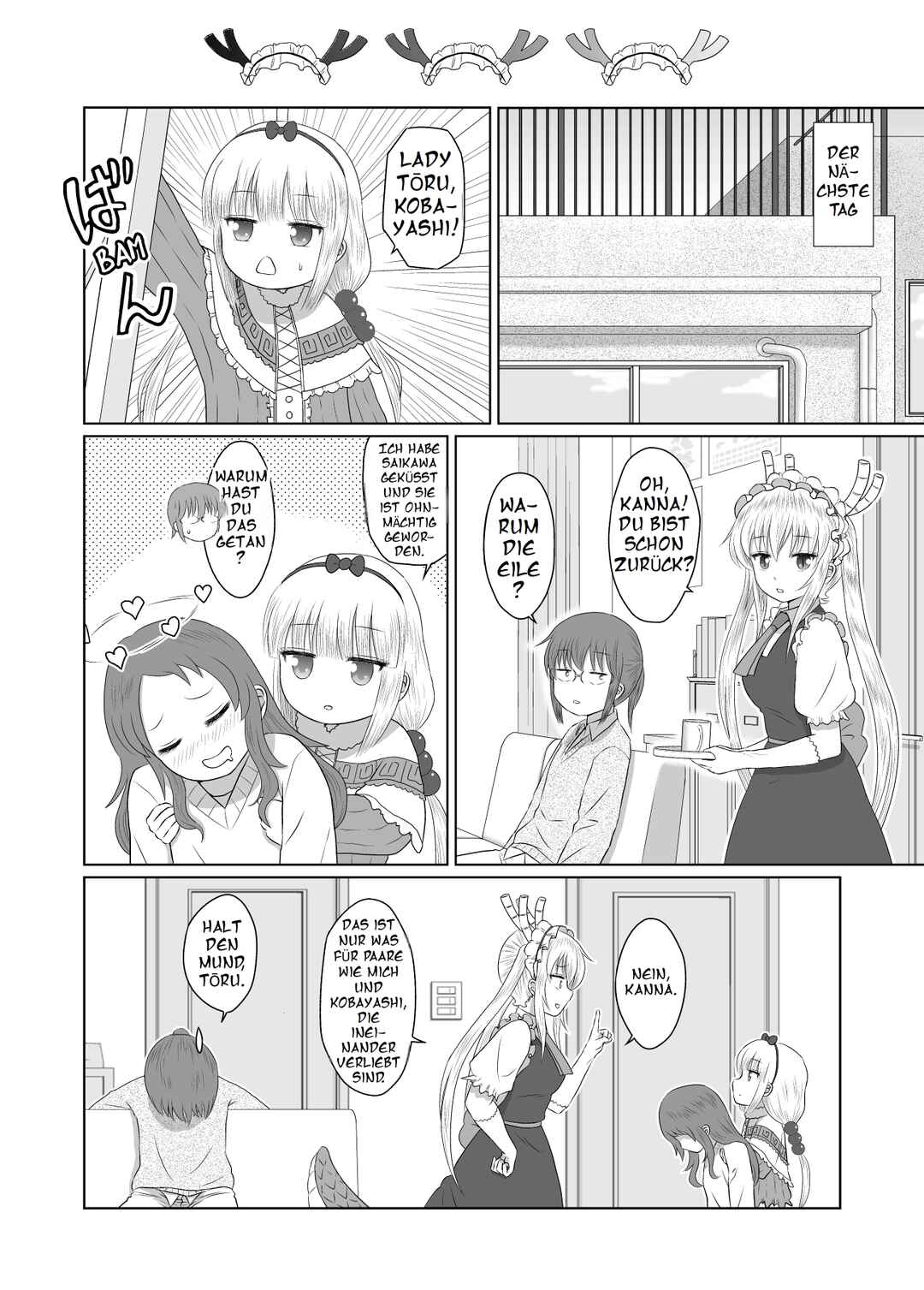 Kobayashi-san Chi no Maid Dragon - Don't Call Me Chorogon: Expressing Your Love is Important. (Doujinshi) Chapter ? - Page 9
