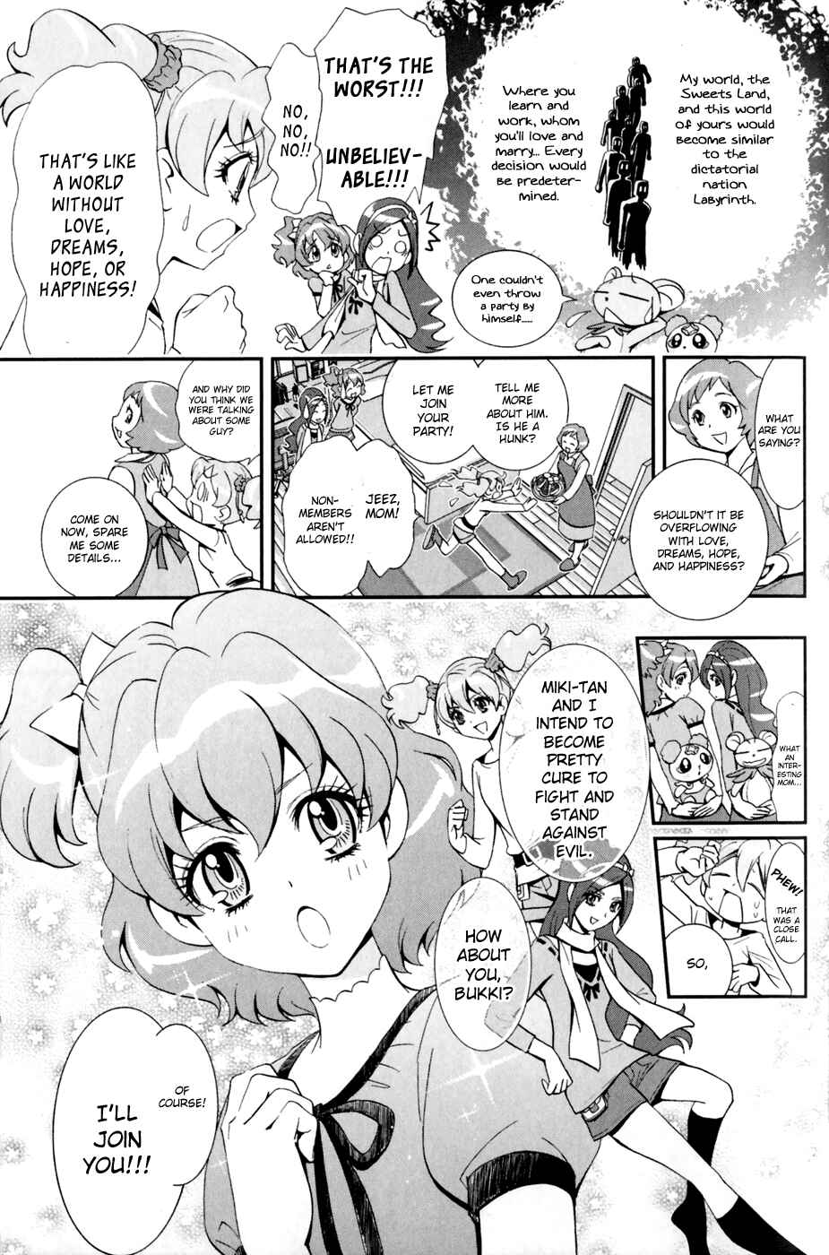 Fresh Pretty Cure! Chapter 3 - Page 6