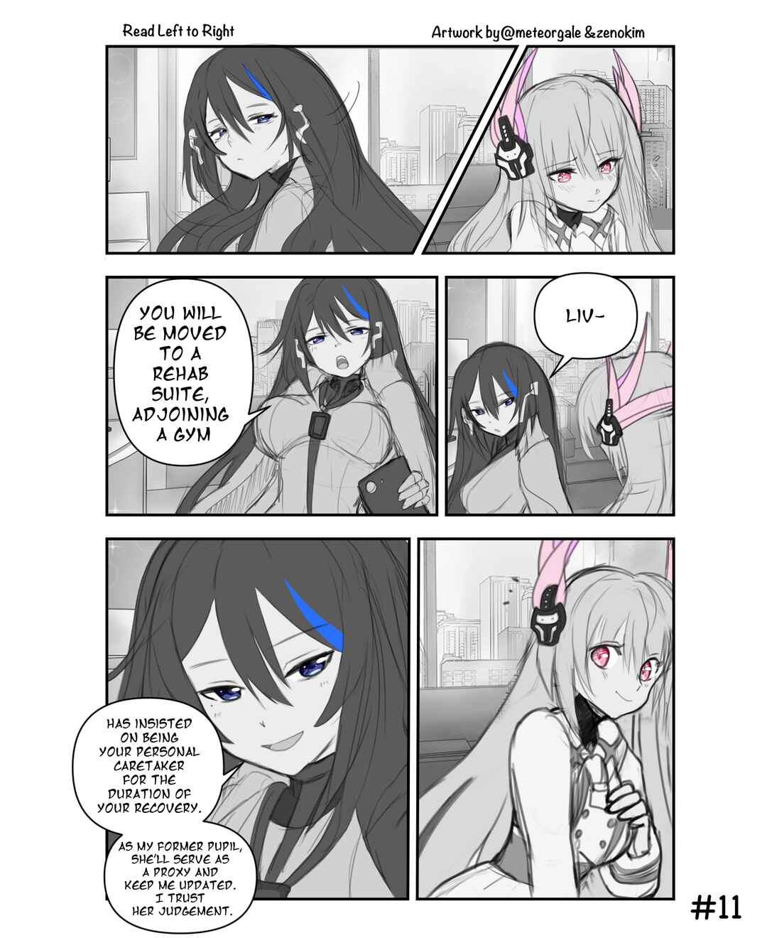 Punishing: Gray Raven — In Sync with You Chapter 11 - Page 1