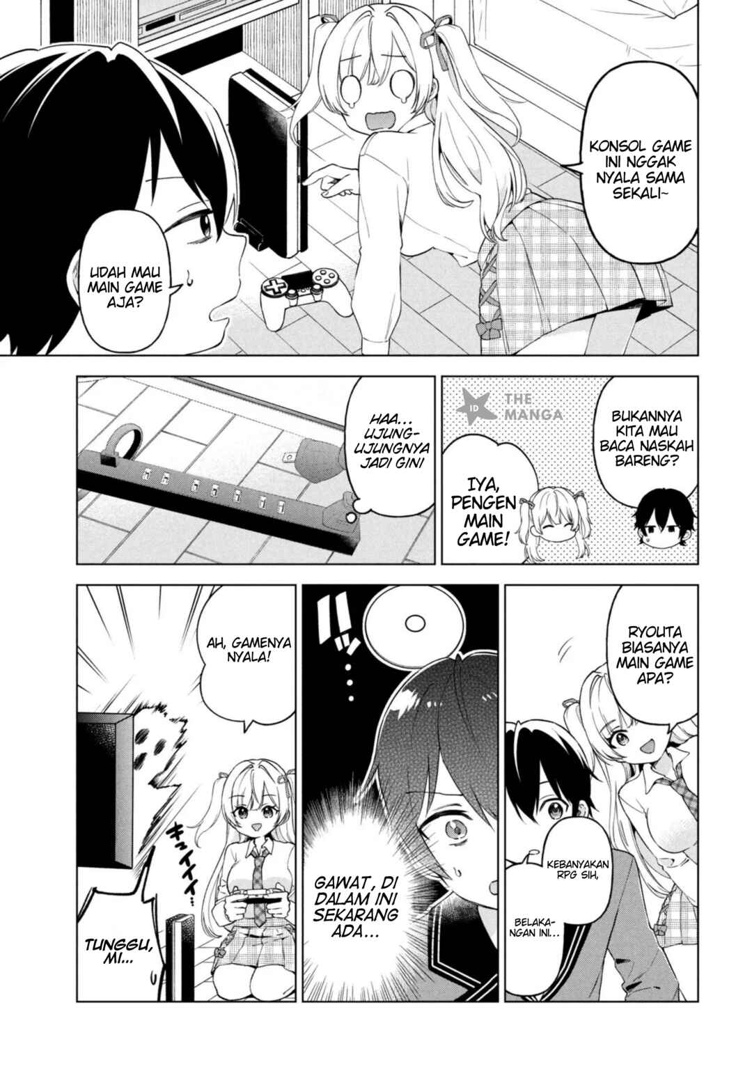 Inkya no Ore ga Sekigae de S-kyuu Bishoujo ni Kakomaretara Himitsu no Kankei ga Hajimatta. Chapter 10 - Page 11