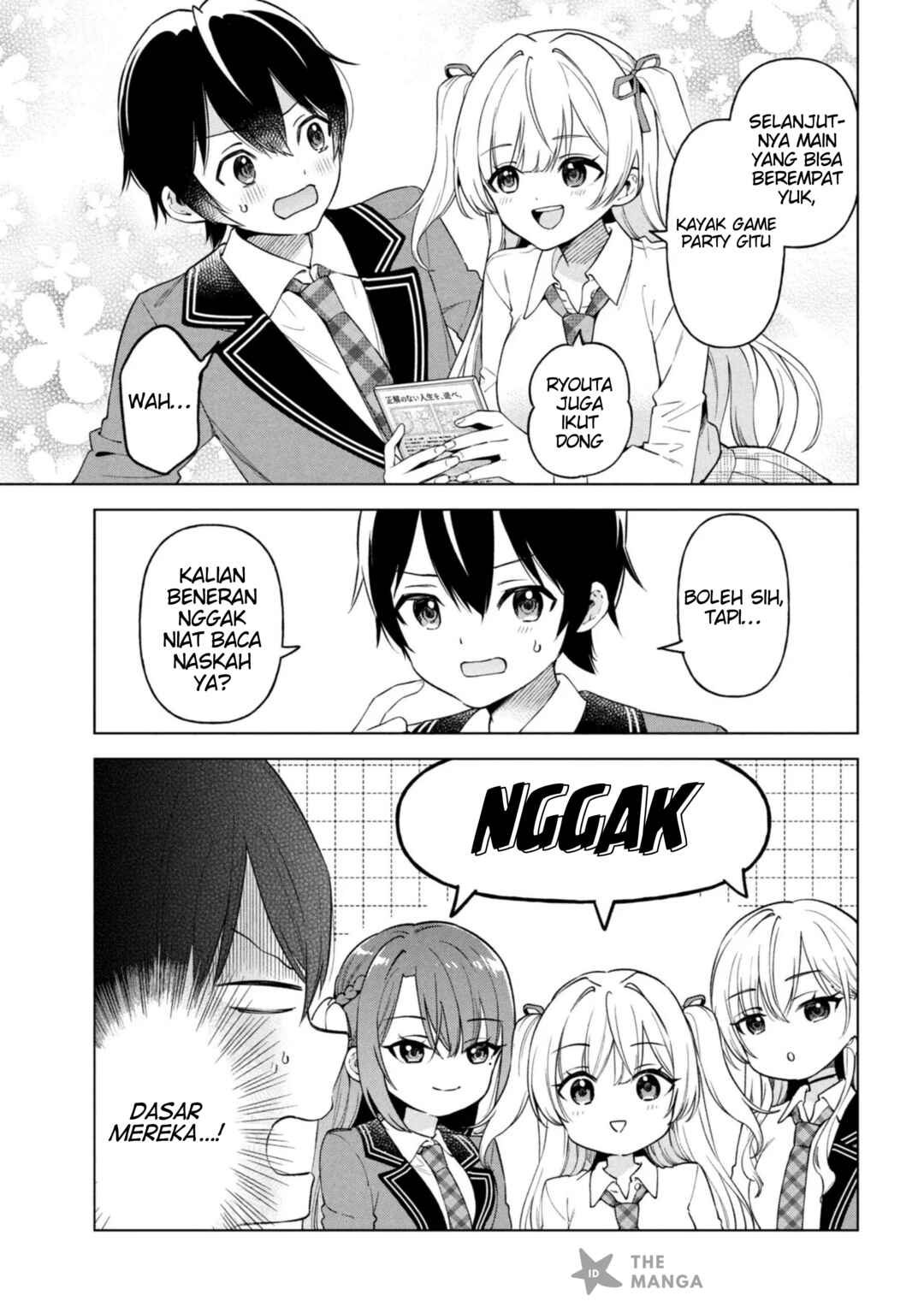 Inkya no Ore ga Sekigae de S-kyuu Bishoujo ni Kakomaretara Himitsu no Kankei ga Hajimatta. Chapter 10 - Page 23