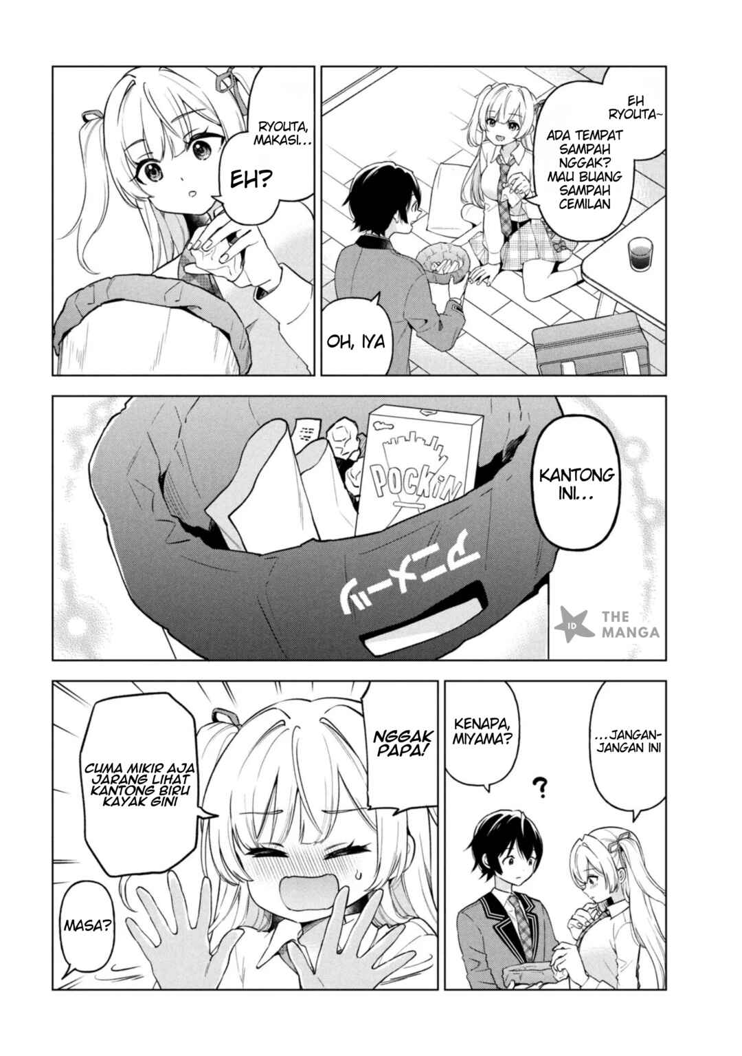 Inkya no Ore ga Sekigae de S-kyuu Bishoujo ni Kakomaretara Himitsu no Kankei ga Hajimatta. Chapter 10 - Page 24