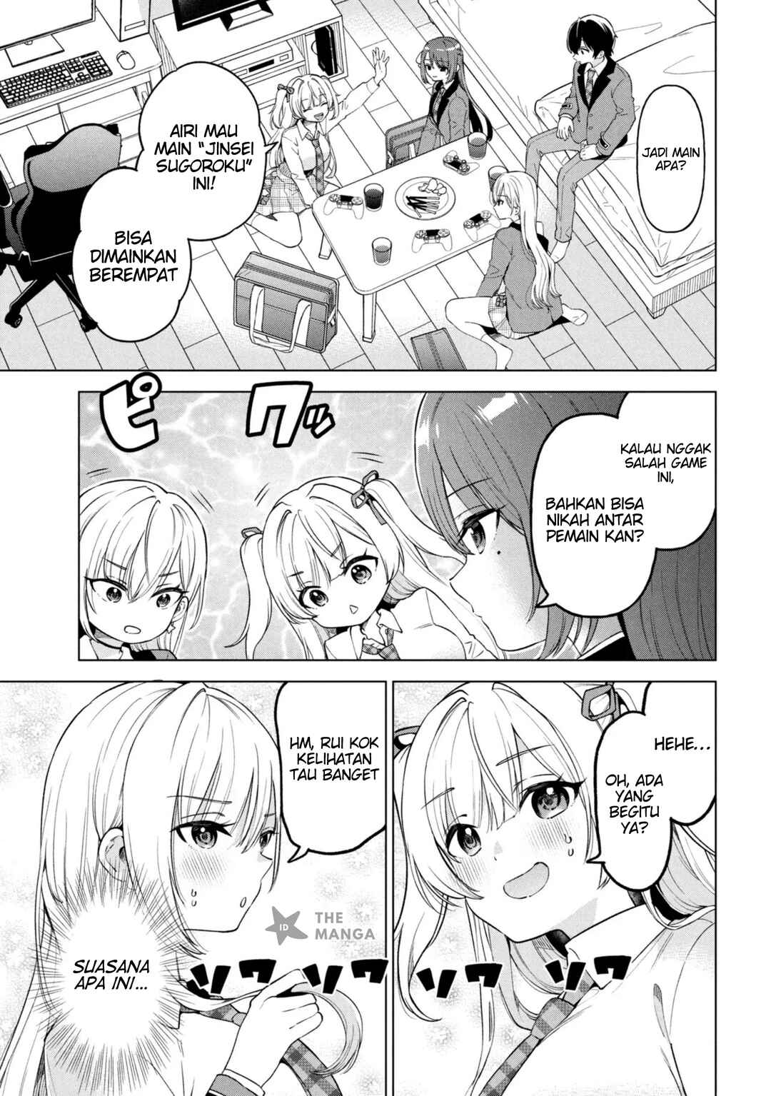 Inkya no Ore ga Sekigae de S-kyuu Bishoujo ni Kakomaretara Himitsu no Kankei ga Hajimatta. Chapter 10 - Page 25