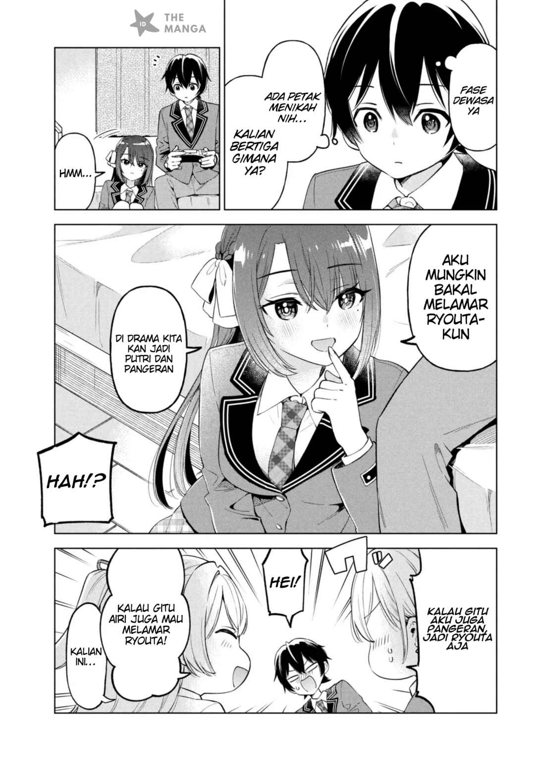 Inkya no Ore ga Sekigae de S-kyuu Bishoujo ni Kakomaretara Himitsu no Kankei ga Hajimatta. Chapter 10 - Page 27