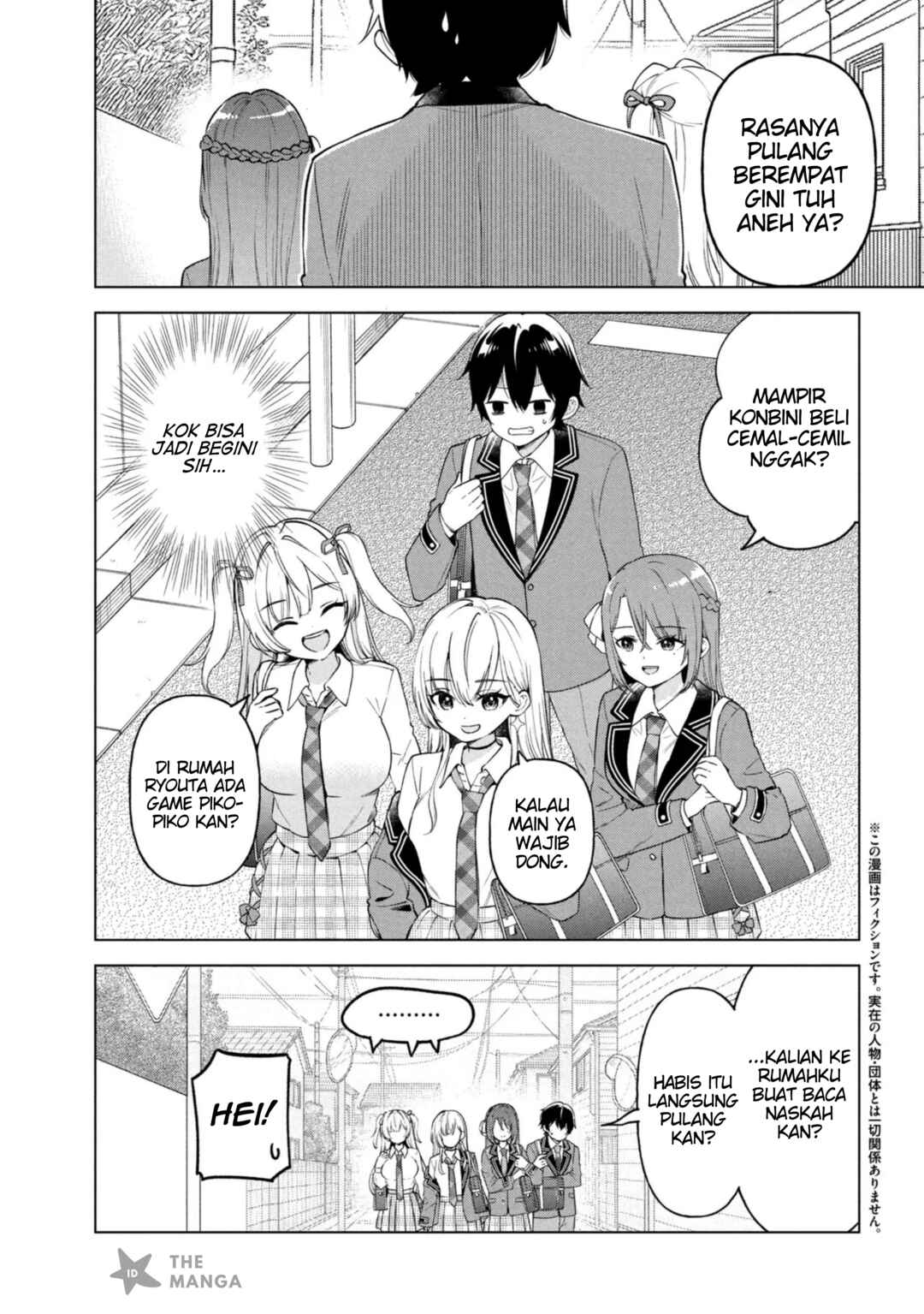 Inkya no Ore ga Sekigae de S-kyuu Bishoujo ni Kakomaretara Himitsu no Kankei ga Hajimatta. Chapter 10 - Page 3