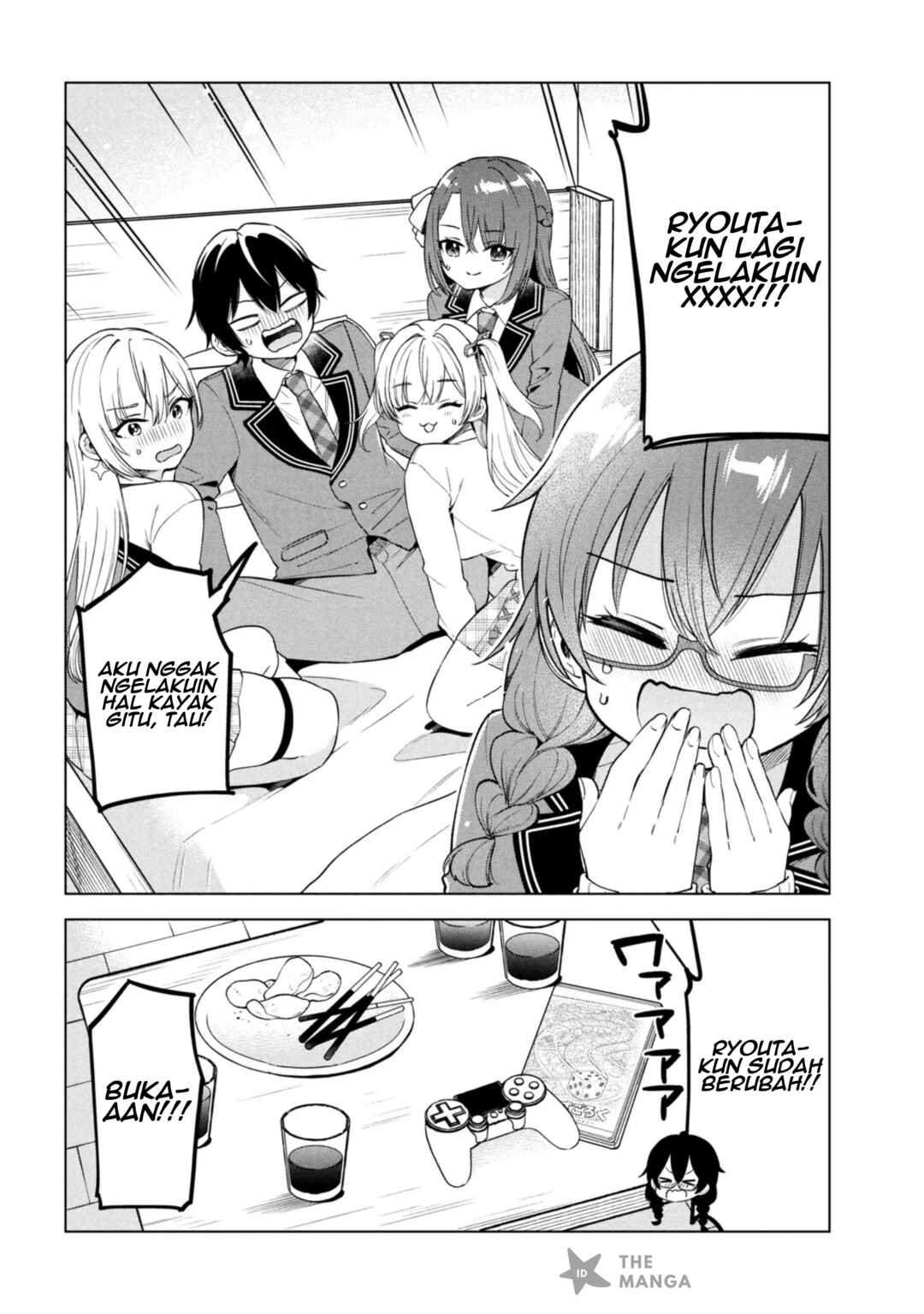 Inkya no Ore ga Sekigae de S-kyuu Bishoujo ni Kakomaretara Himitsu no Kankei ga Hajimatta. Chapter 10 - Page 36