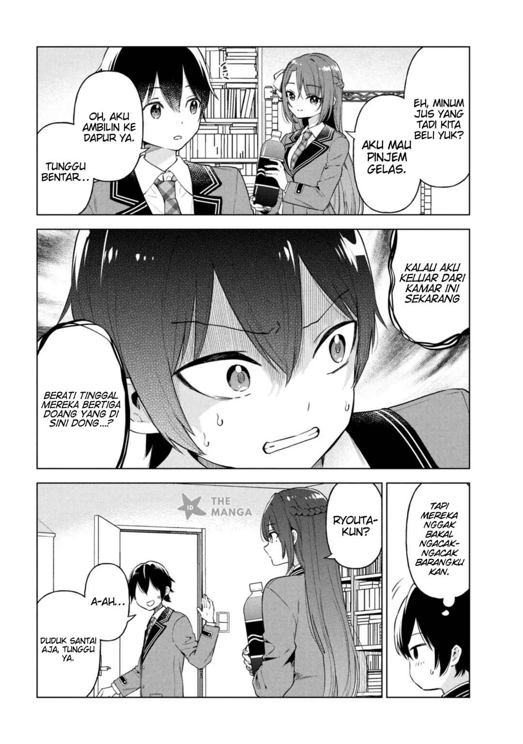 Inkya no Ore ga Sekigae de S-kyuu Bishoujo ni Kakomaretara Himitsu no Kankei ga Hajimatta. Chapter 10 - Page 8