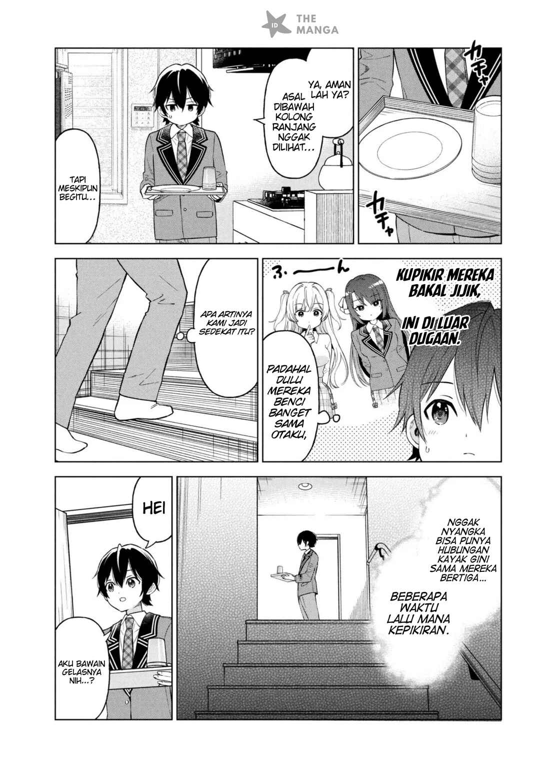 Inkya no Ore ga Sekigae de S-kyuu Bishoujo ni Kakomaretara Himitsu no Kankei ga Hajimatta. Chapter 10 - Page 9