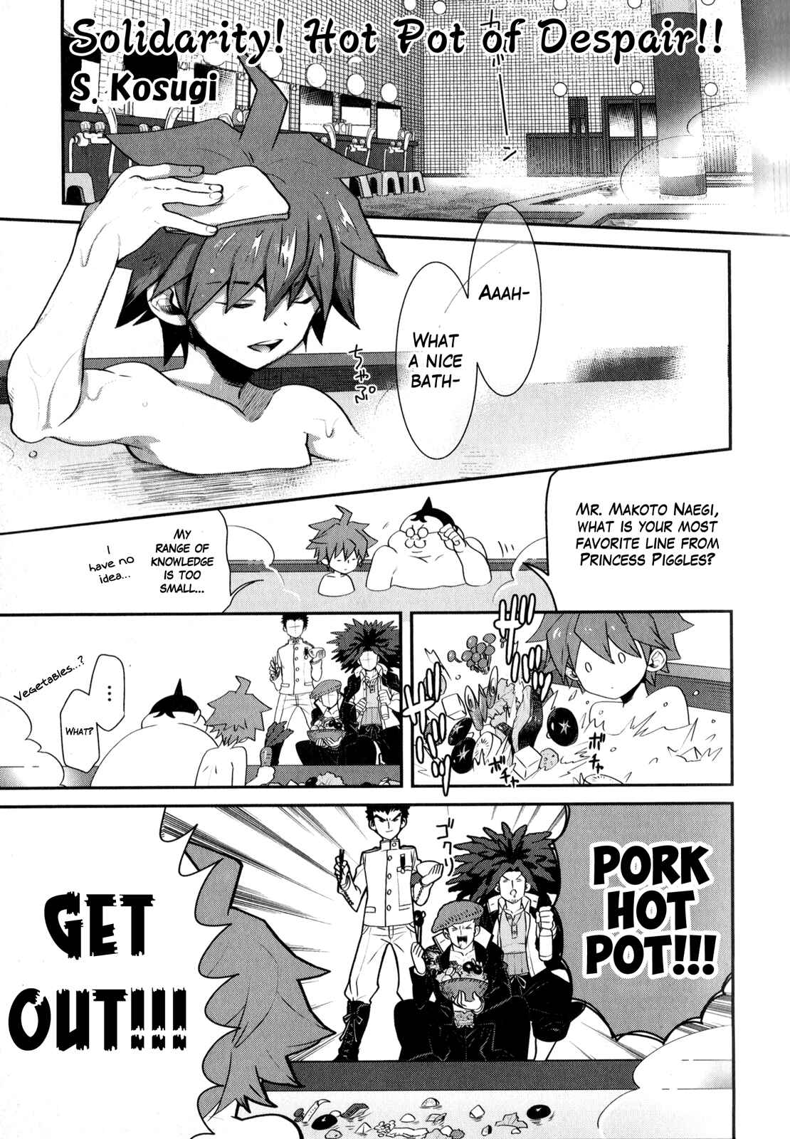 Danganronpa the Animation Comic Anthology Chapter 3 - Page 1