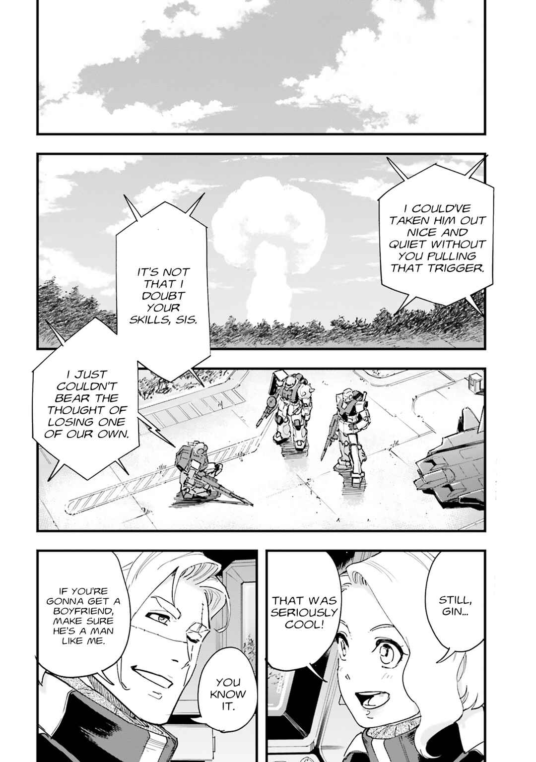 Mobile Suit Gundam: Silver Phantom -Gravure- Chapter 3 - Page 28
