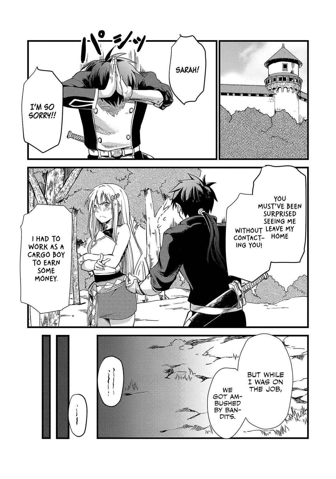 Class "Mushoku" no Eiyuutan: Koushaku-ke o Tsuihou Sareta ga, Jitsu wa Nagutta dake de Skill o Kakutoku Dekiru to Wakari, Tairiku Ichi no Eiyuu ni Noboritsumeru Chapter 5 - Page 12