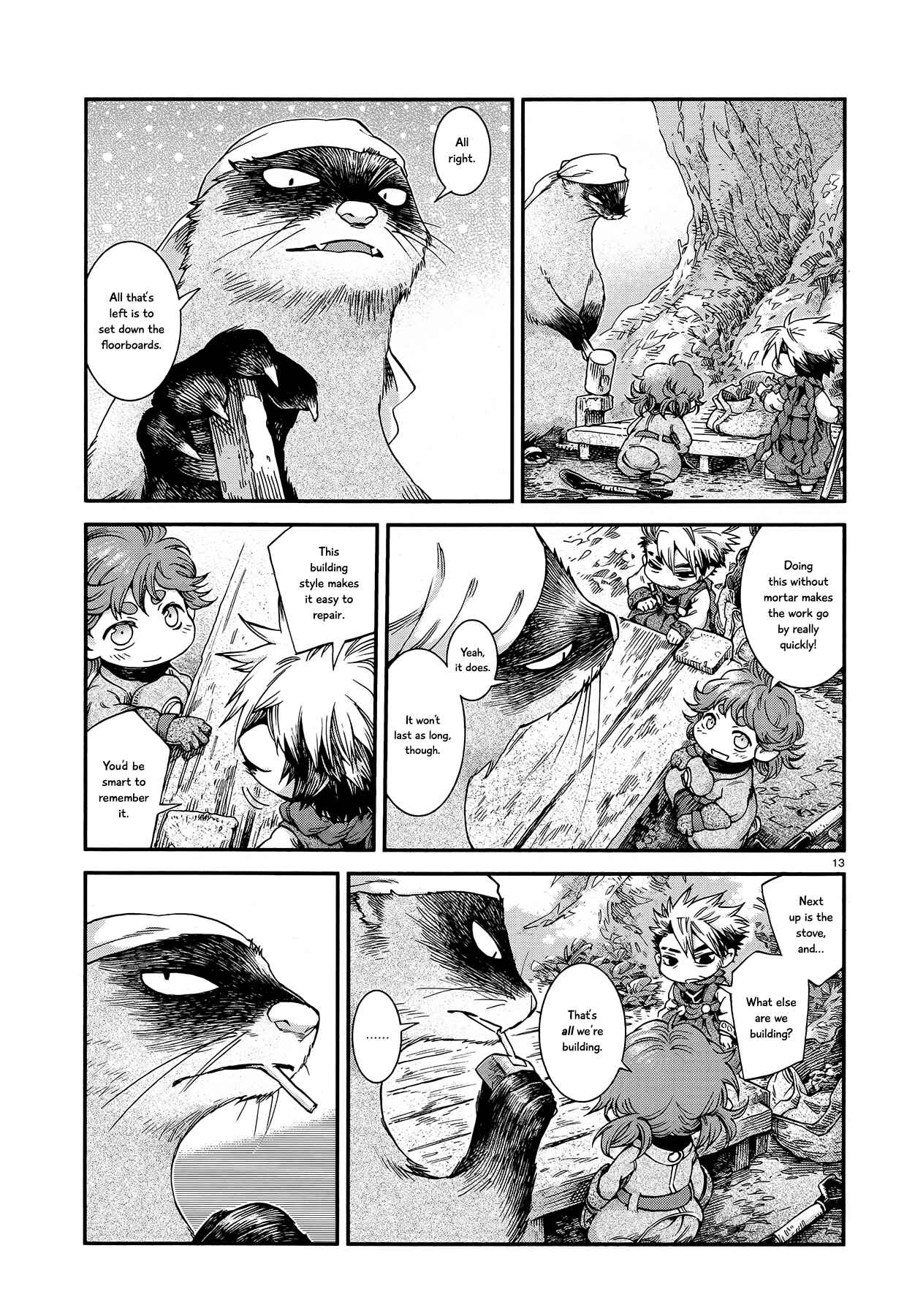 Hakumei to Mikochi Chapter 47 - Page 13