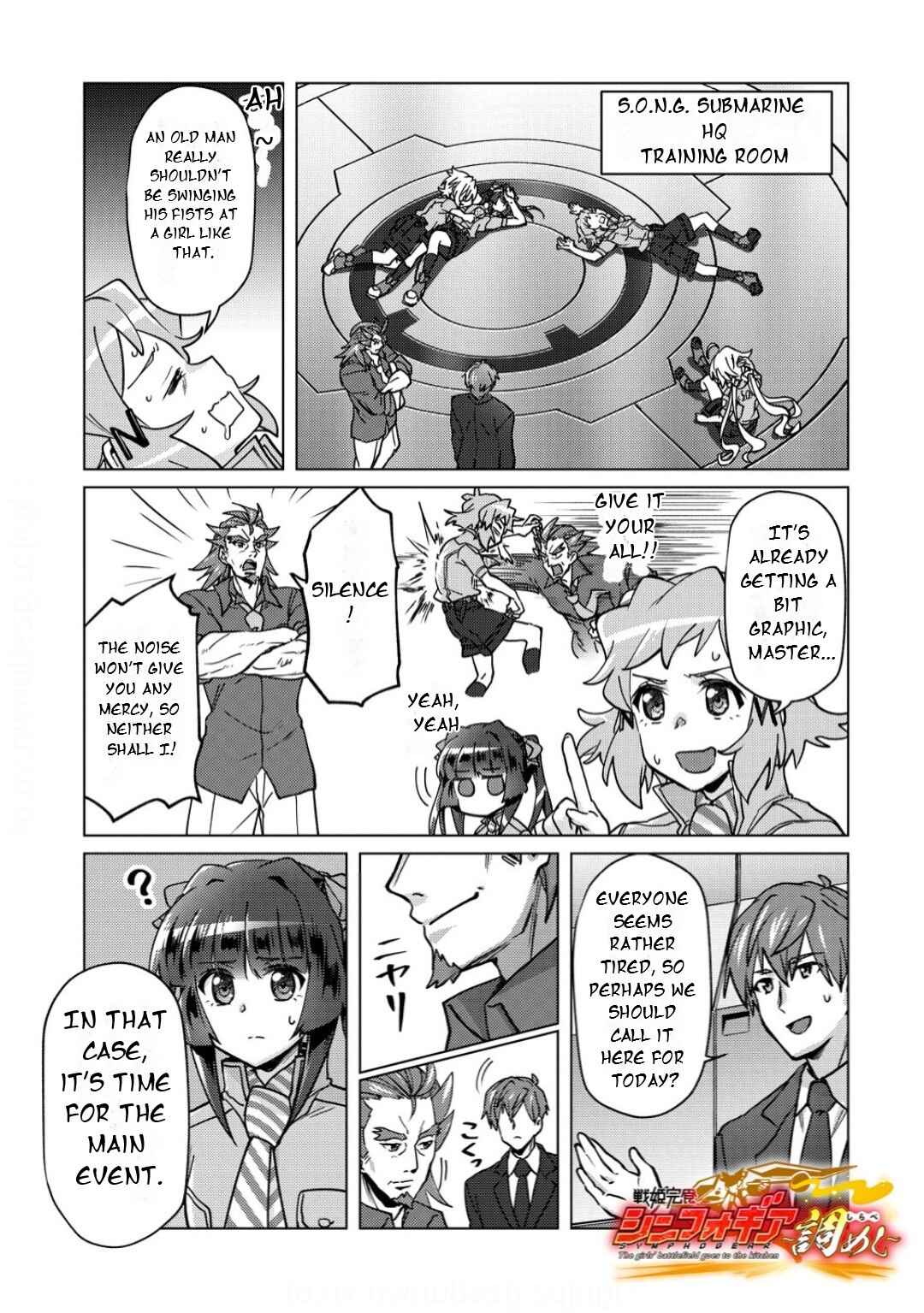 Senki Kanshoku Symphogear ~Shirabemeshi~ Chapter 42 - Page 2