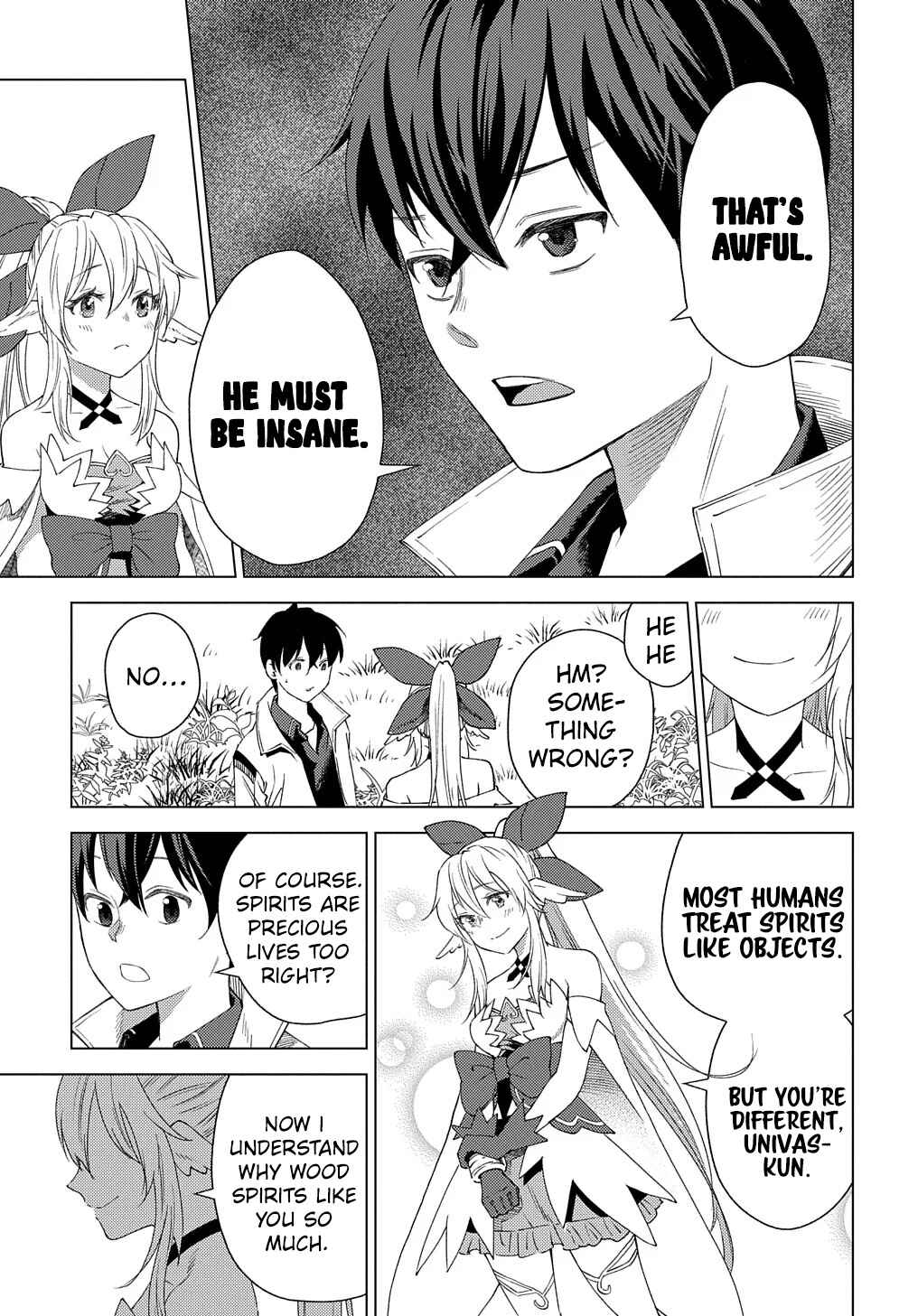 Munou to Yobareta "Seirei Tarashi" ~Jitsuwa Inou de, Seirei Kaide wa Densetsuteki Hero Deshita~ Chapter 2 - Page 14