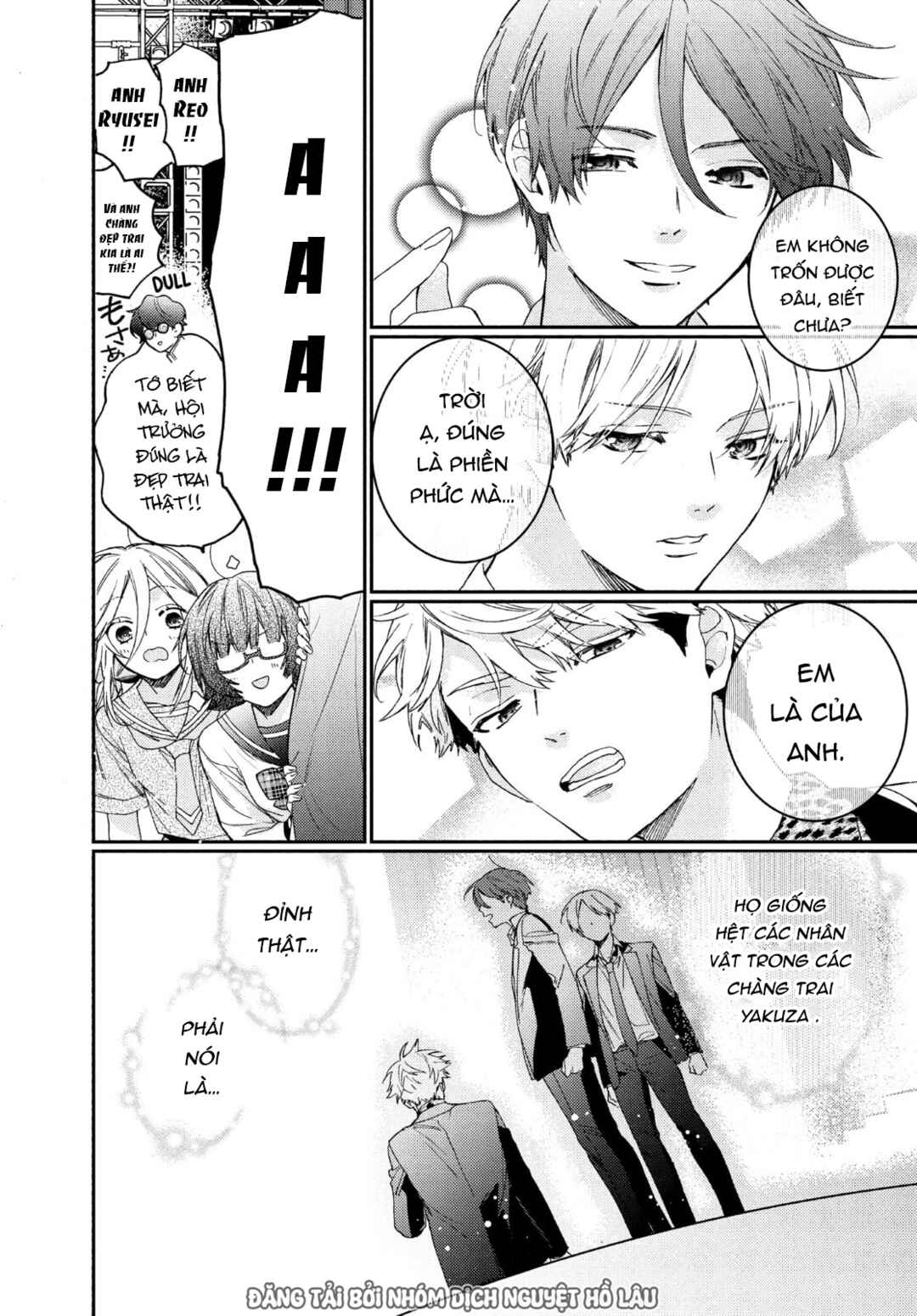 Gokutsuma Days: Gokudou Sankyoudai ni Semaretemasu Chapter 14 - Page 45