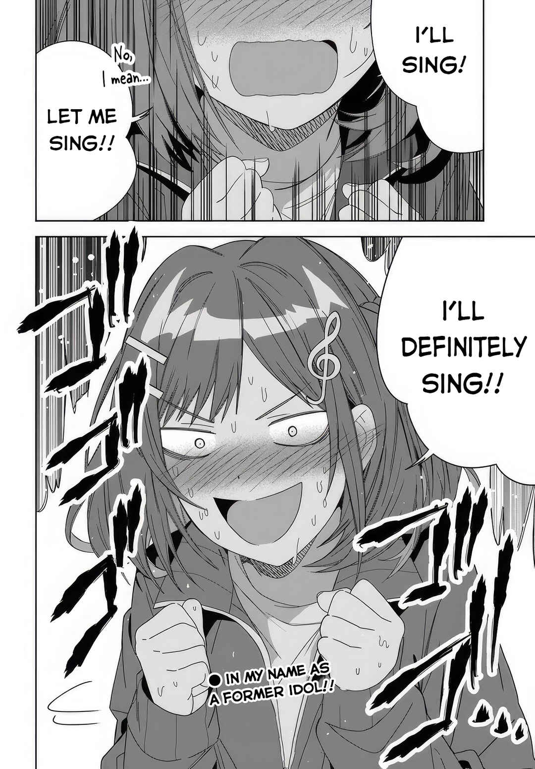 Classmate no Moto Idol ga, Tonikaku Kyodou Fushin nandesu. Chapter 4 - Page 30