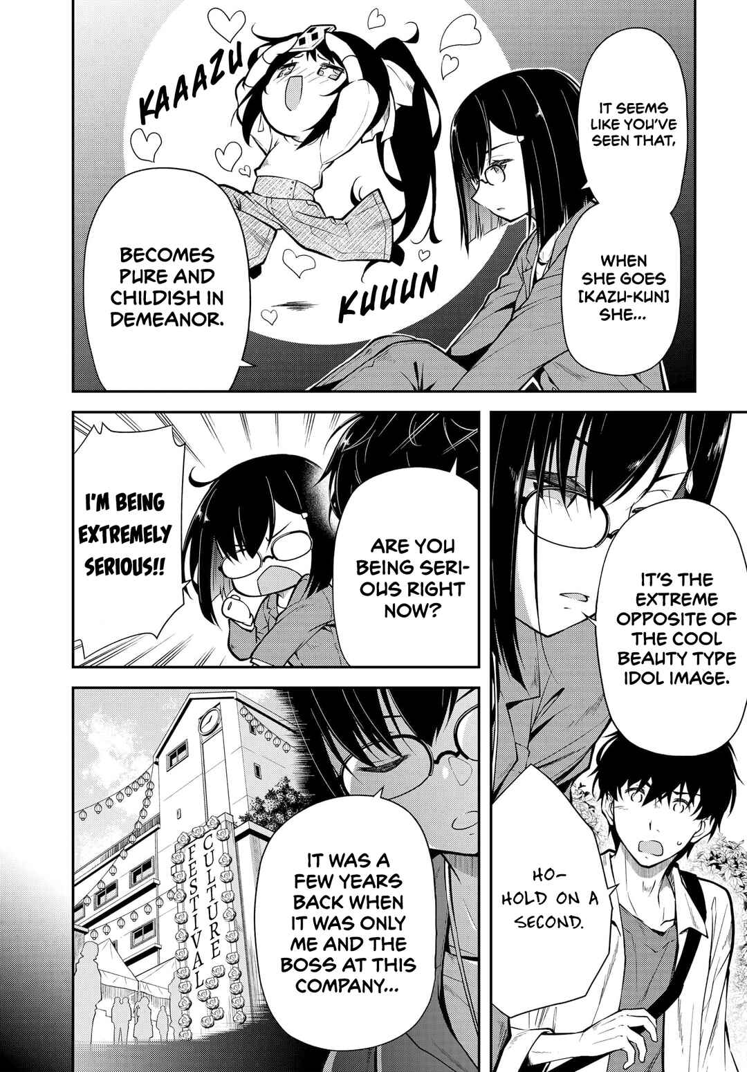 Kokumin-teki Idol ni natta Osana-Najimi ga Boro-Apart ni Sunderu Ore no Tonari ni Hikkoshitekita Ken Chapter 5 - Page 4