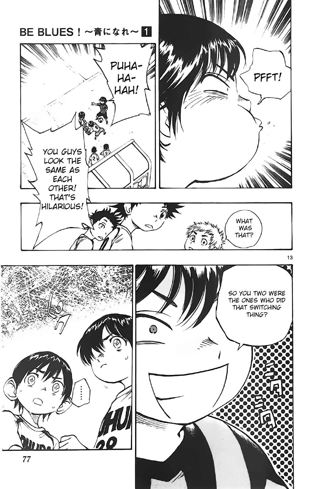 BE BLUES ~Ao ni Nare~ Chapter 2 - Page 13