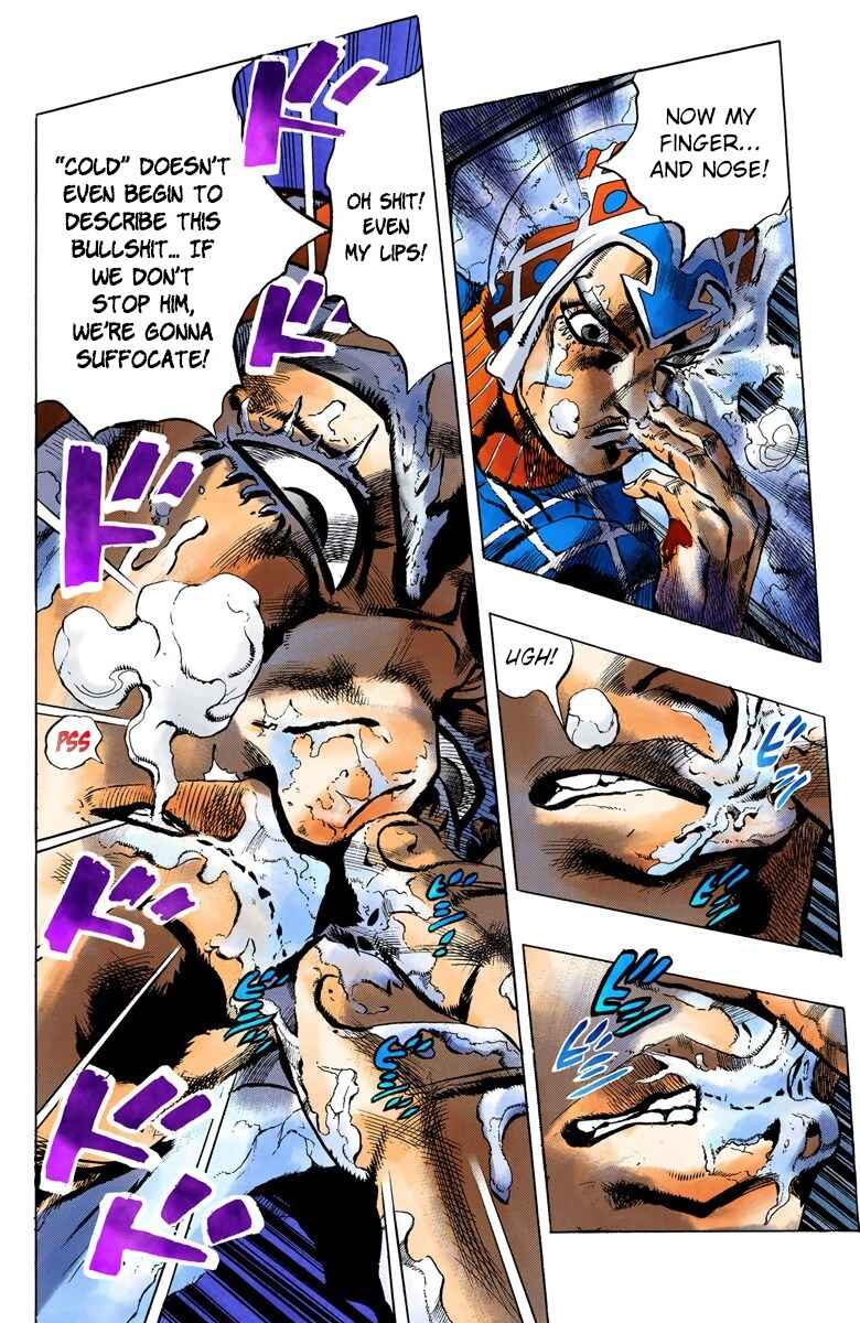 JoJo no Kimyou na Bouken: Part 5 - Ougon no Kaze Color-ban Chapter 70 - Page 12