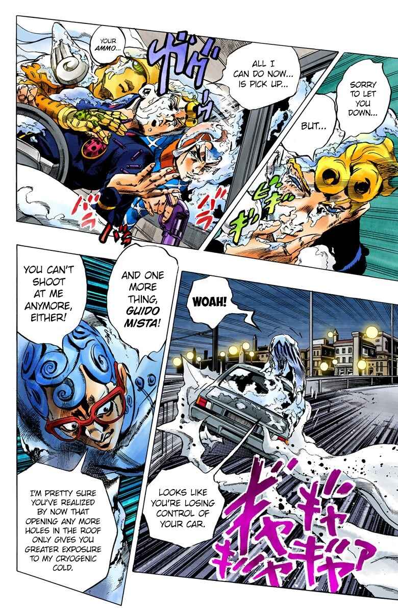 JoJo no Kimyou na Bouken: Part 5 - Ougon no Kaze Color-ban Chapter 70 - Page 14