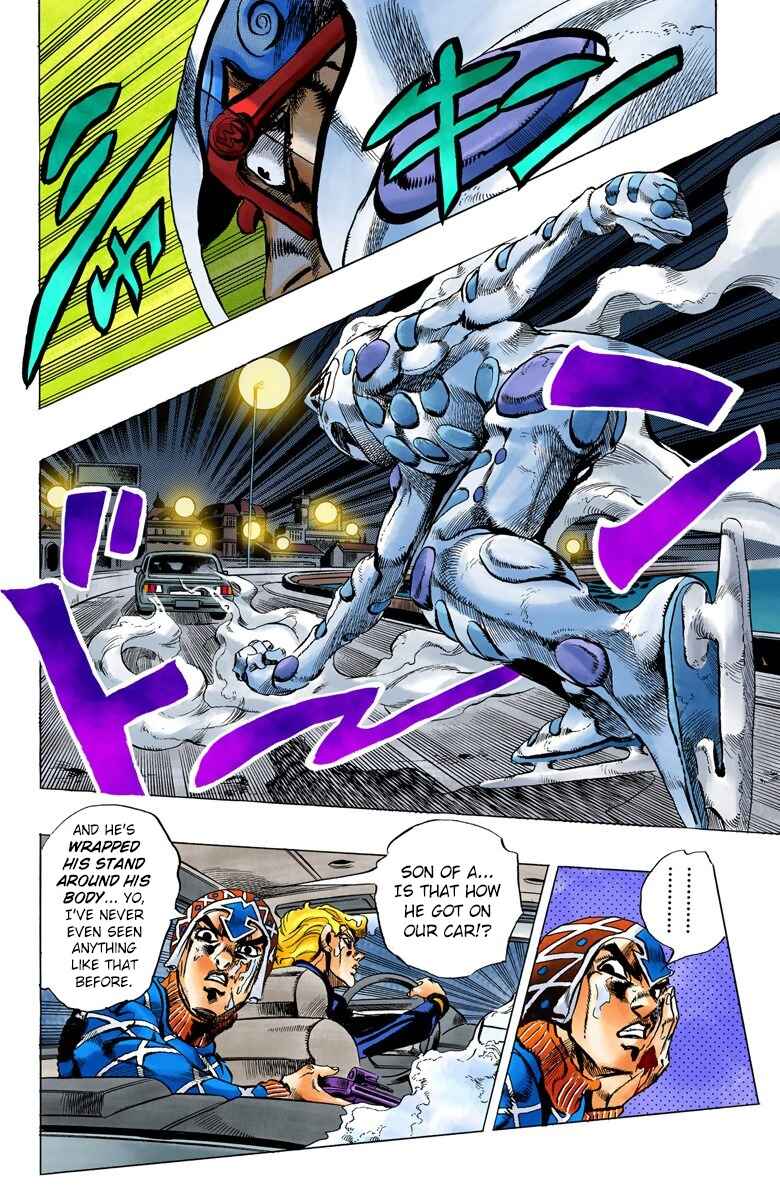 JoJo no Kimyou na Bouken: Part 5 - Ougon no Kaze Color-ban Chapter 70 - Page 18