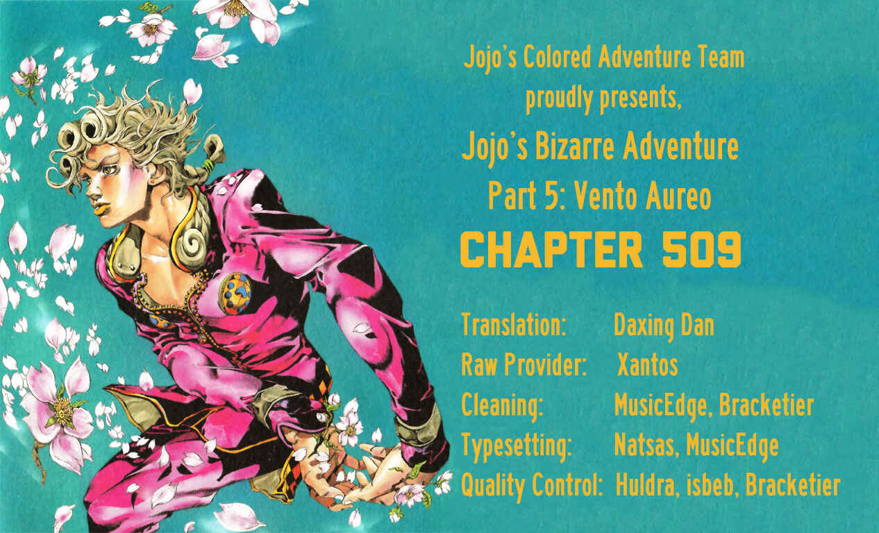 JoJo no Kimyou na Bouken: Part 5 - Ougon no Kaze Color-ban Chapter 70 - Page 20