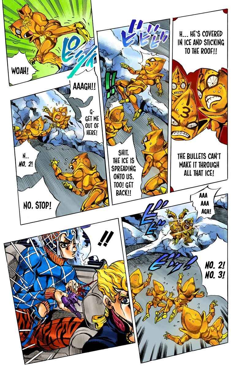 JoJo no Kimyou na Bouken: Part 5 - Ougon no Kaze Color-ban Chapter 70 - Page 7