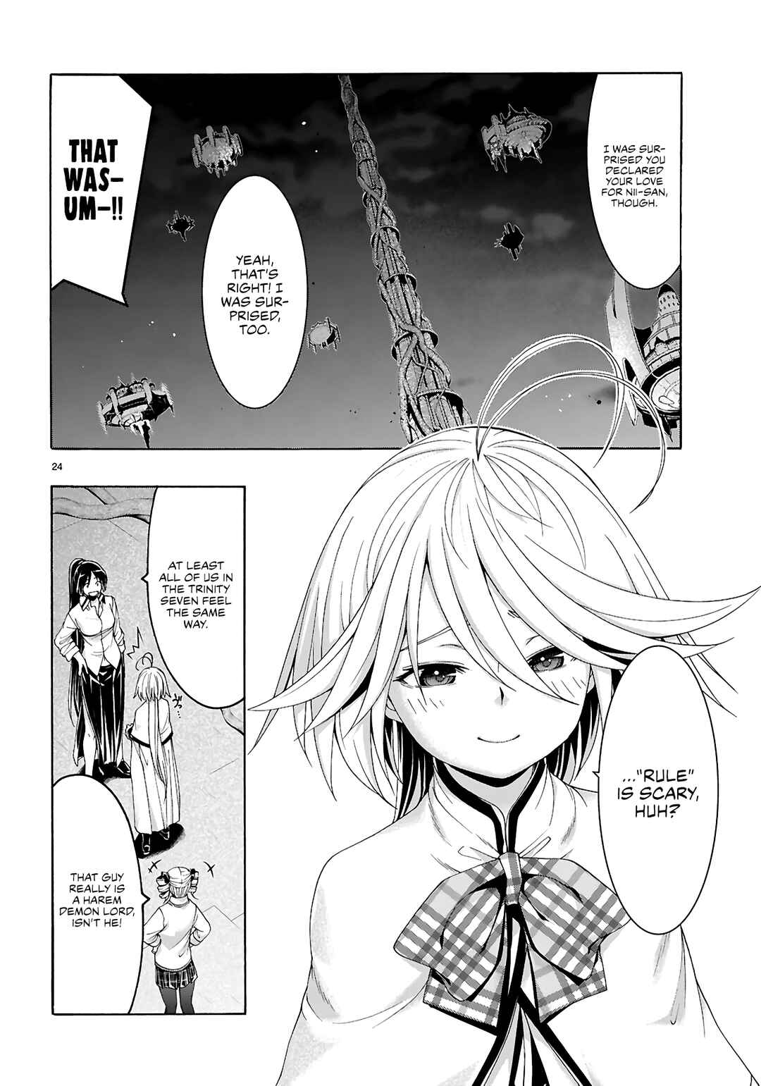 Trinity Seven - 7-Nin no Masho Tsukai Chapter 160 - Page 23
