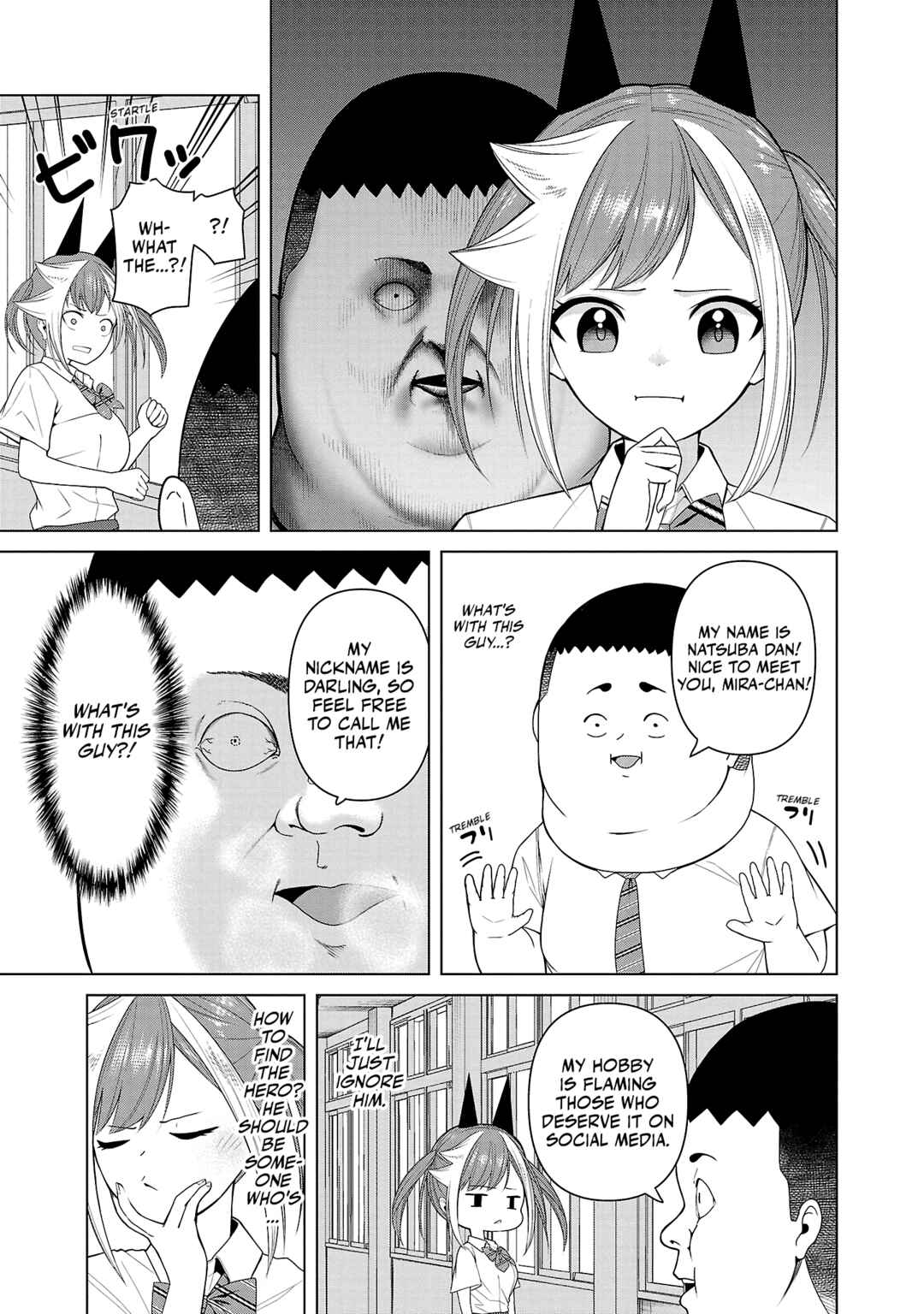 Kaijin Mira no Dai-2 Keitai ga Kawaisugiru Chapter 3 - Page 7