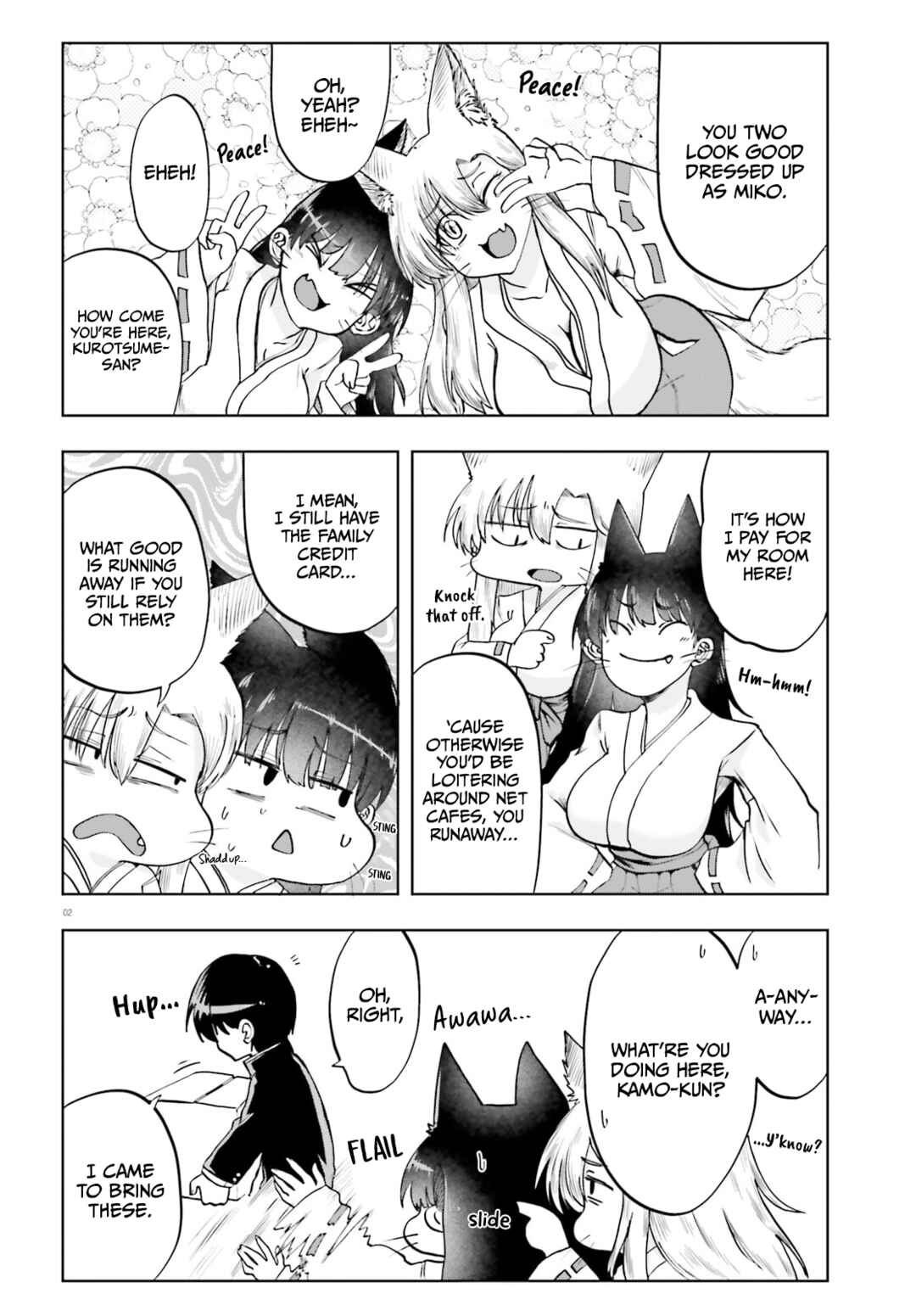Okitsune Gal Katabami-san Chapter 18 - Page 2